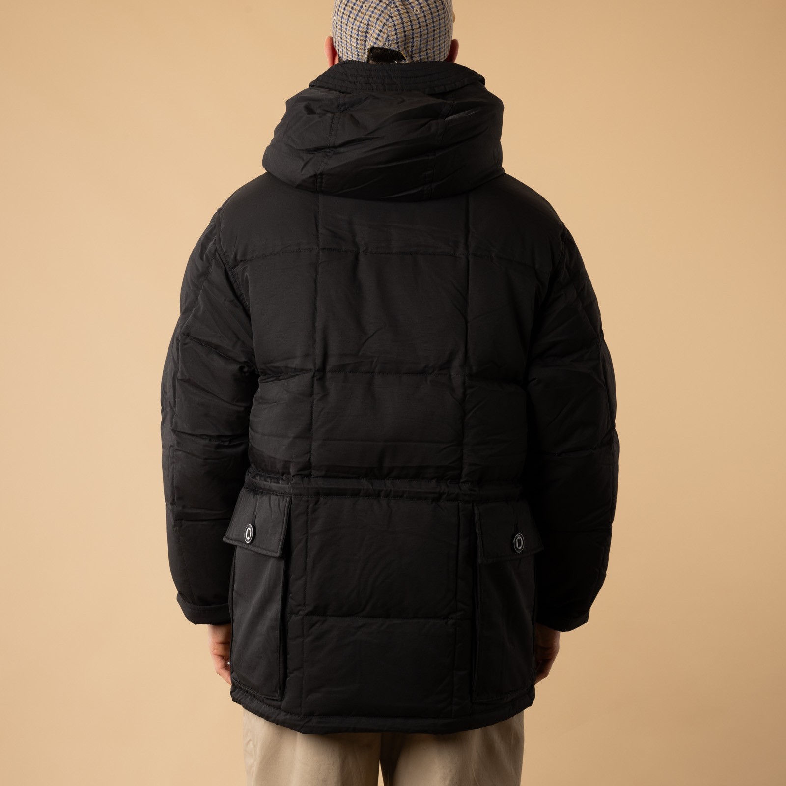 FRIZMWORKS Karakoram Down Parka Black, back view