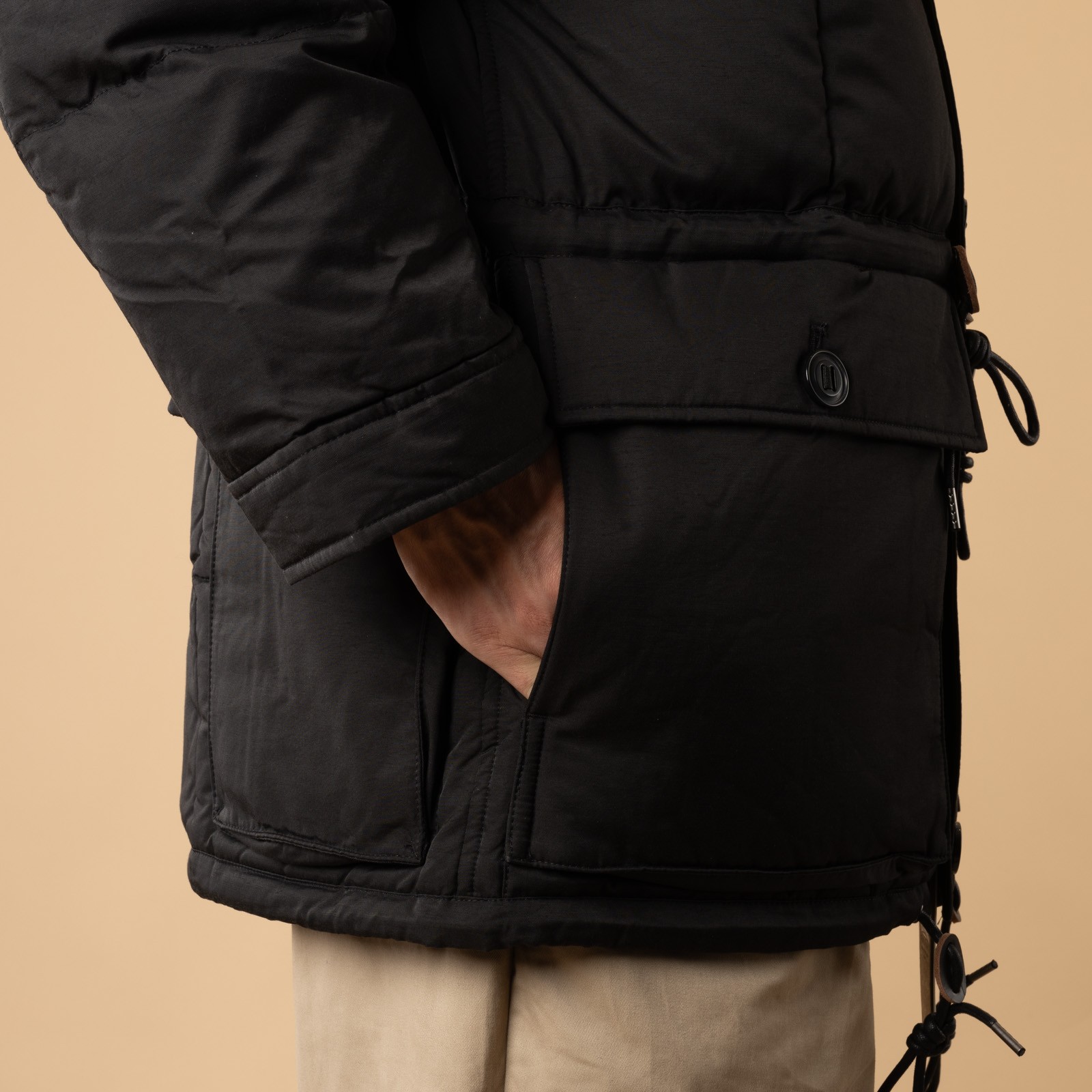 FRIZMWORKS Karakoram Down Parka Black pocket images