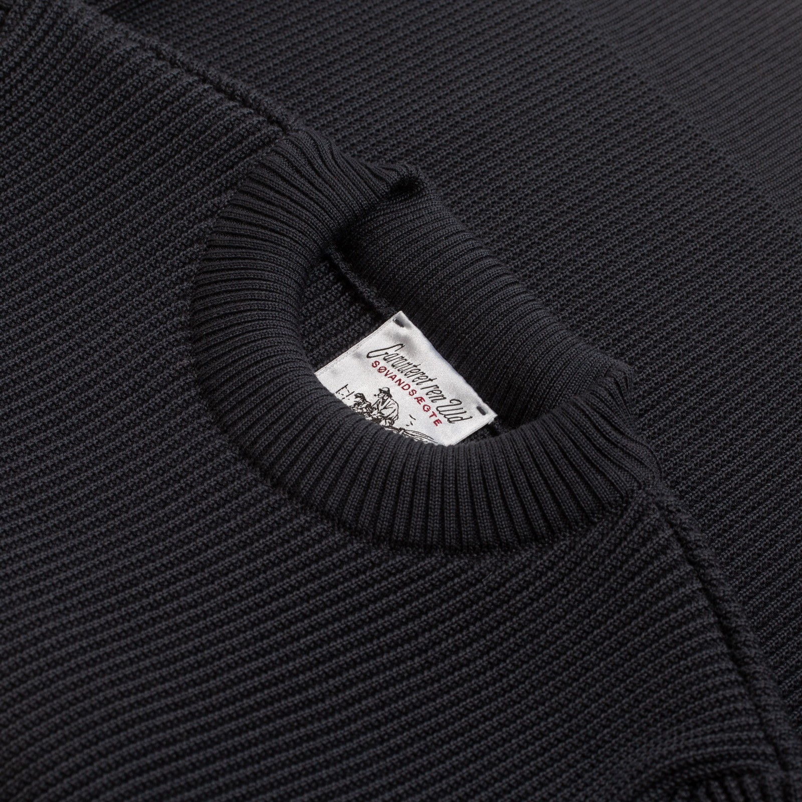 Flâneurs SNS Henring Sweater fw24 - FENDER-III Sweater in Storm Grey