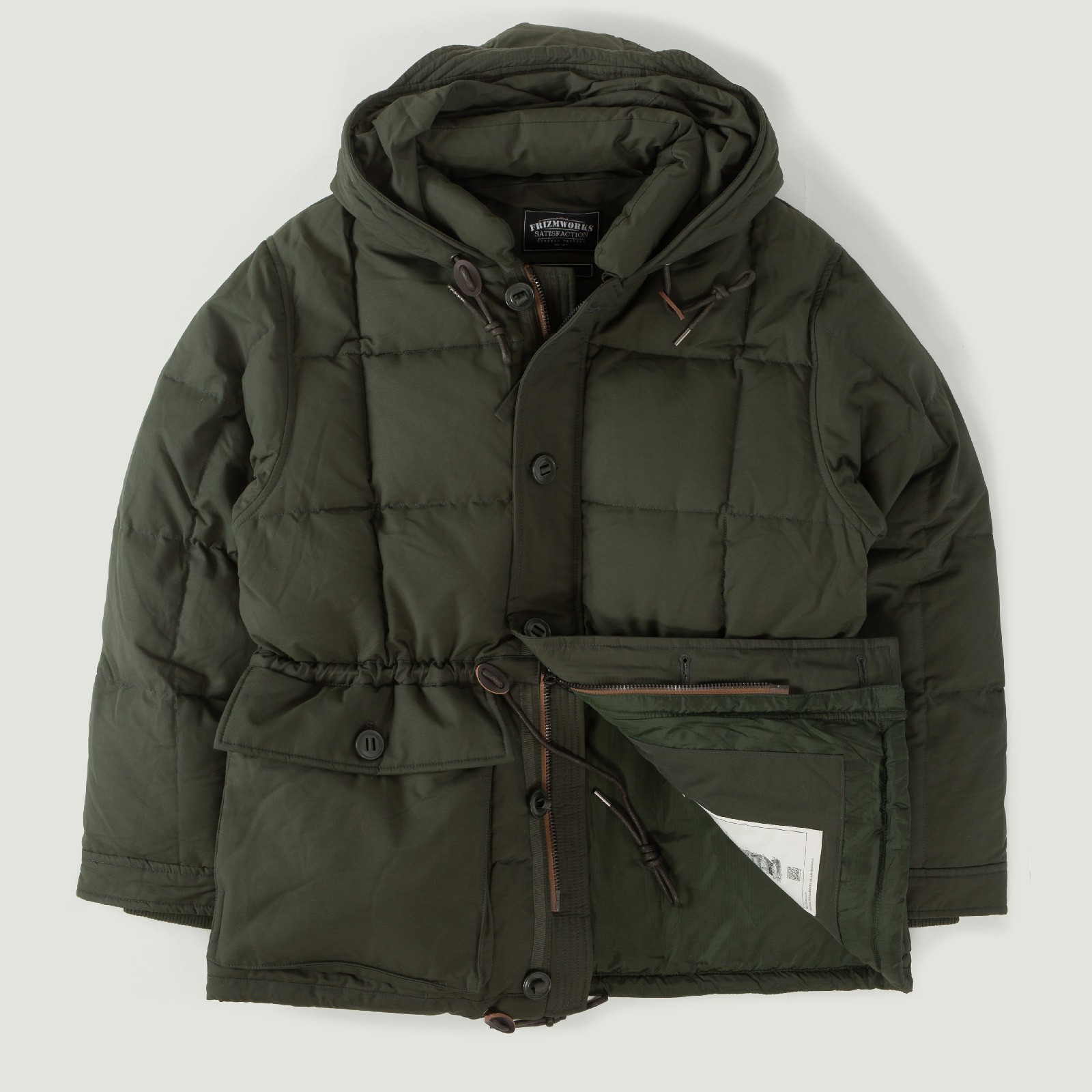 Vignettes-Wanderers-Frizmworks-Karakoram-Down-Parka-Dark-Green-1