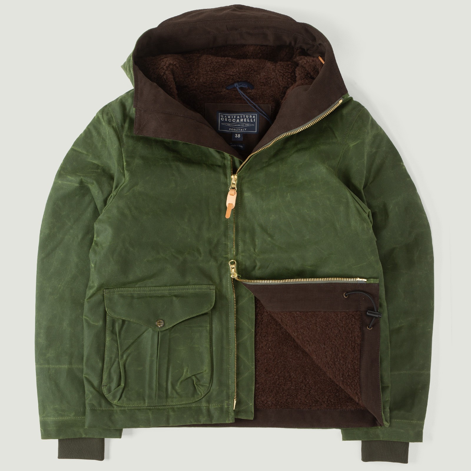 Blazer-Coat-Light-Green.jpg from MANIFATTURA CECCARELLI