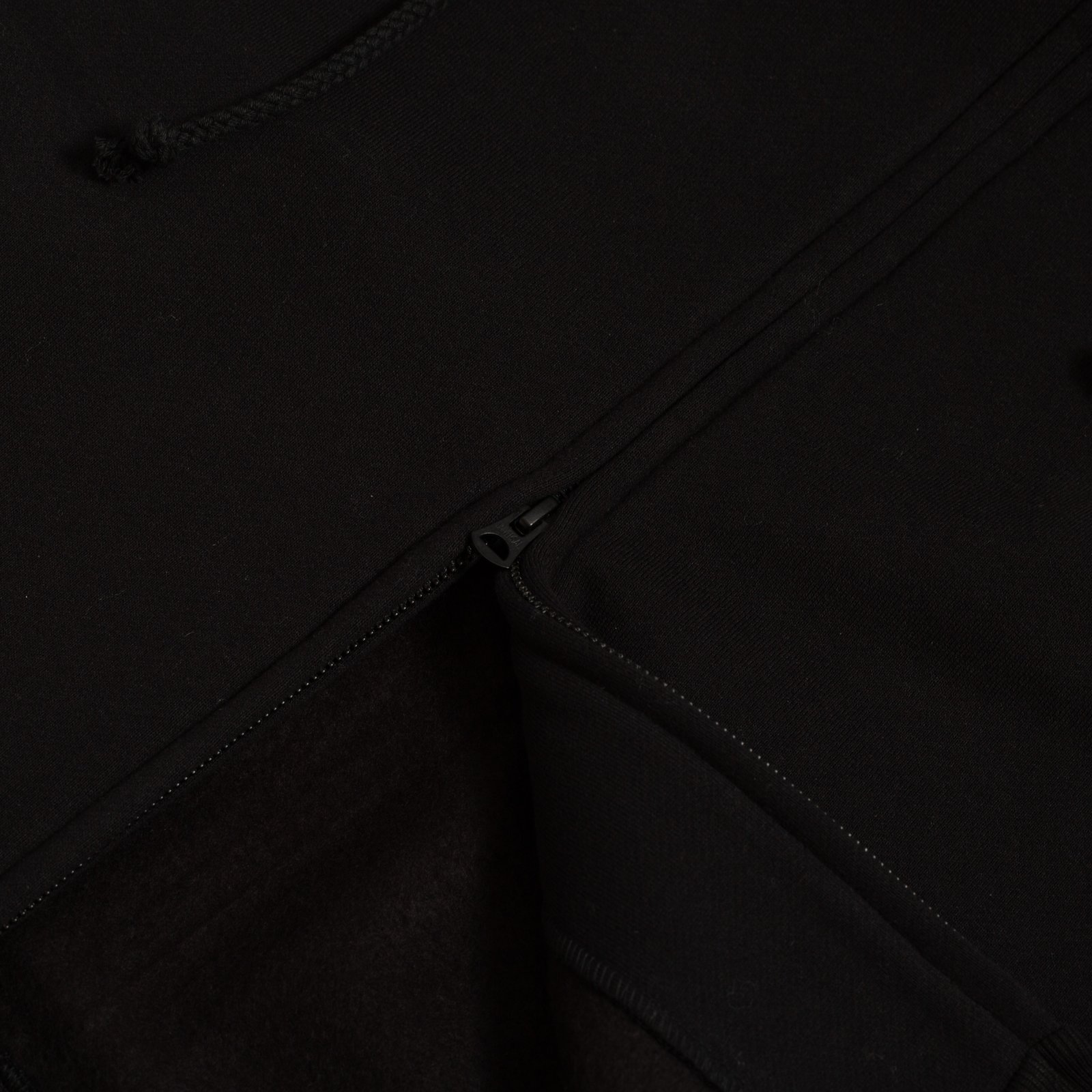 Vignettes-flâneurs-sweat-zippé-Jackman-noir Nap Sweat Parka Black zipper