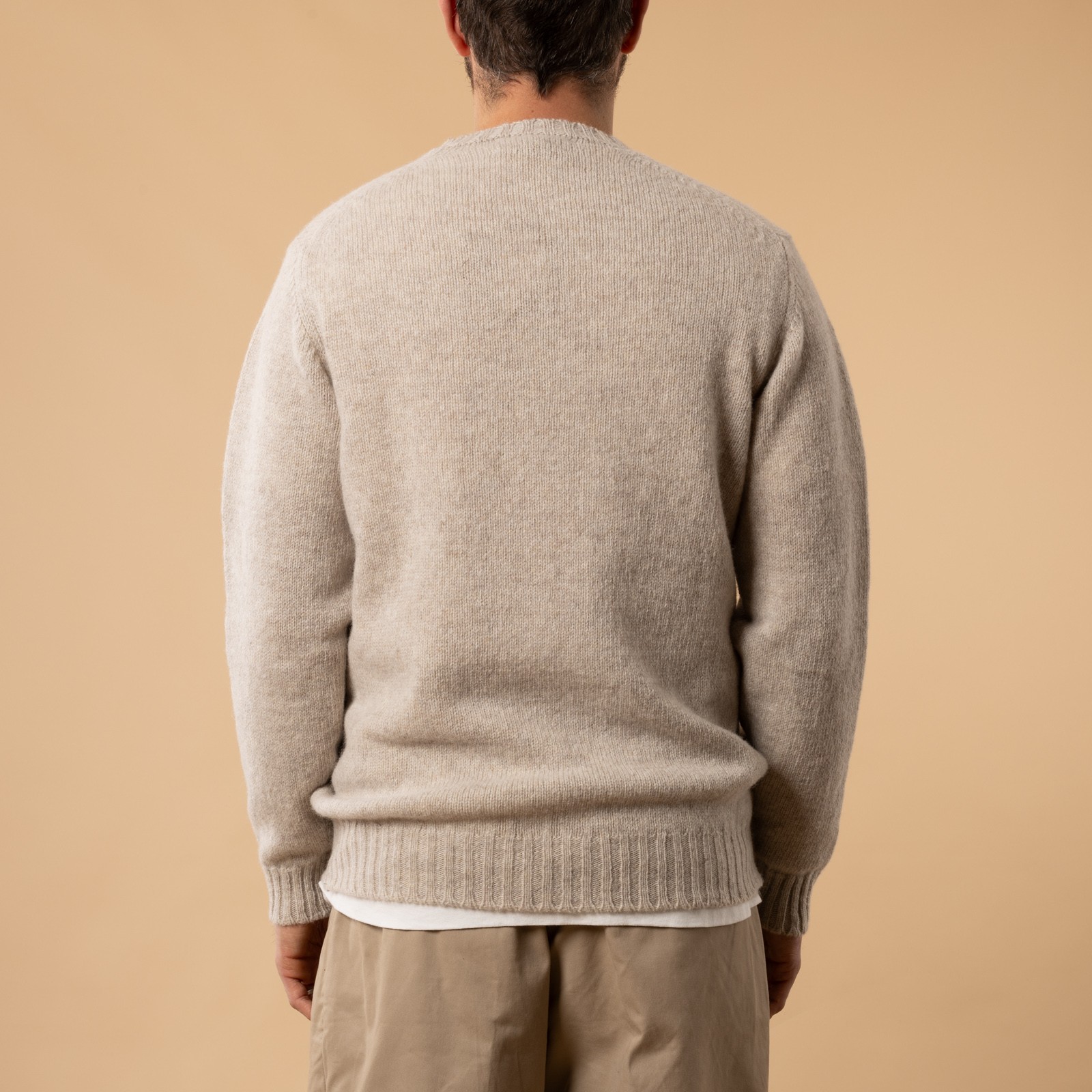 Pull Supersoft Lambswool "Aryan" Putty