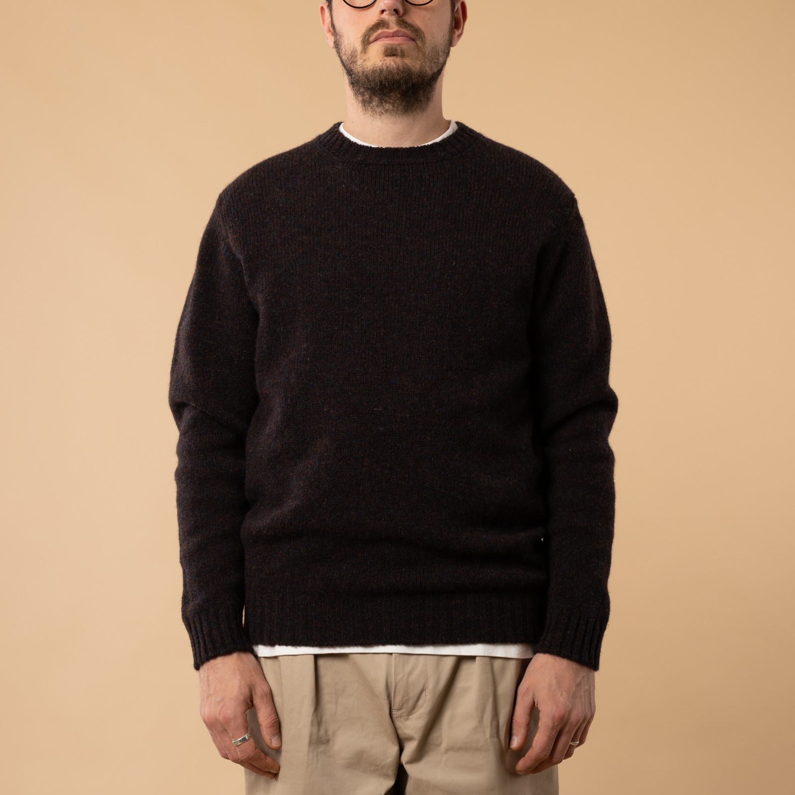 Pull Supersoft Lambswool "Aryan" Midnight