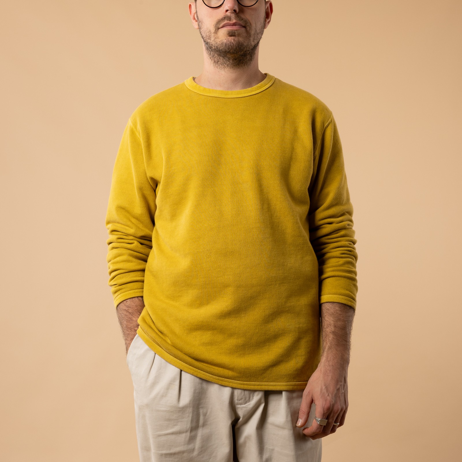 Good On Flâneurs Crew Sweat P Banana Silhouette
