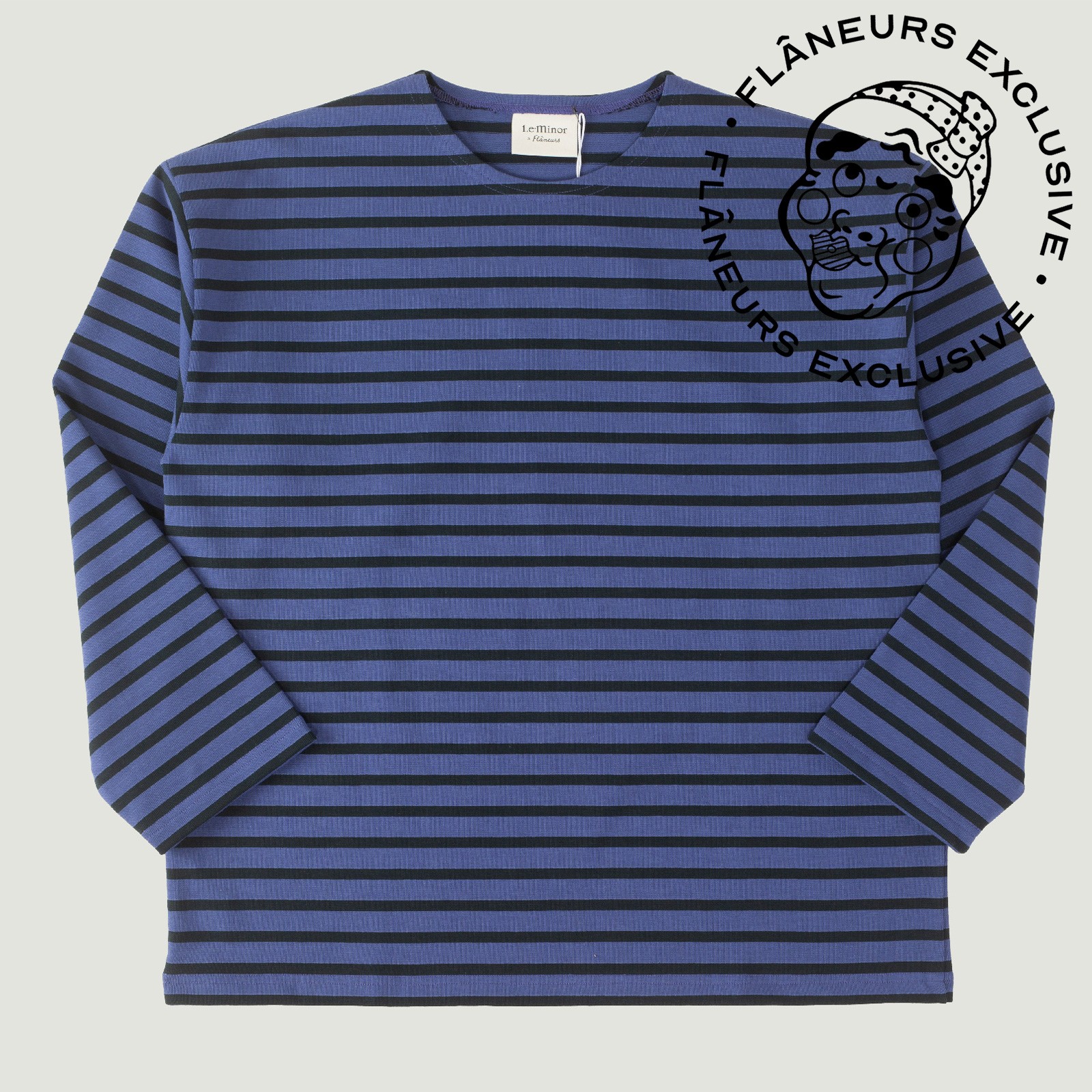 Le-Minor-x-Flâneurs-vignette-mariniere-loose-fit-gitane-noir