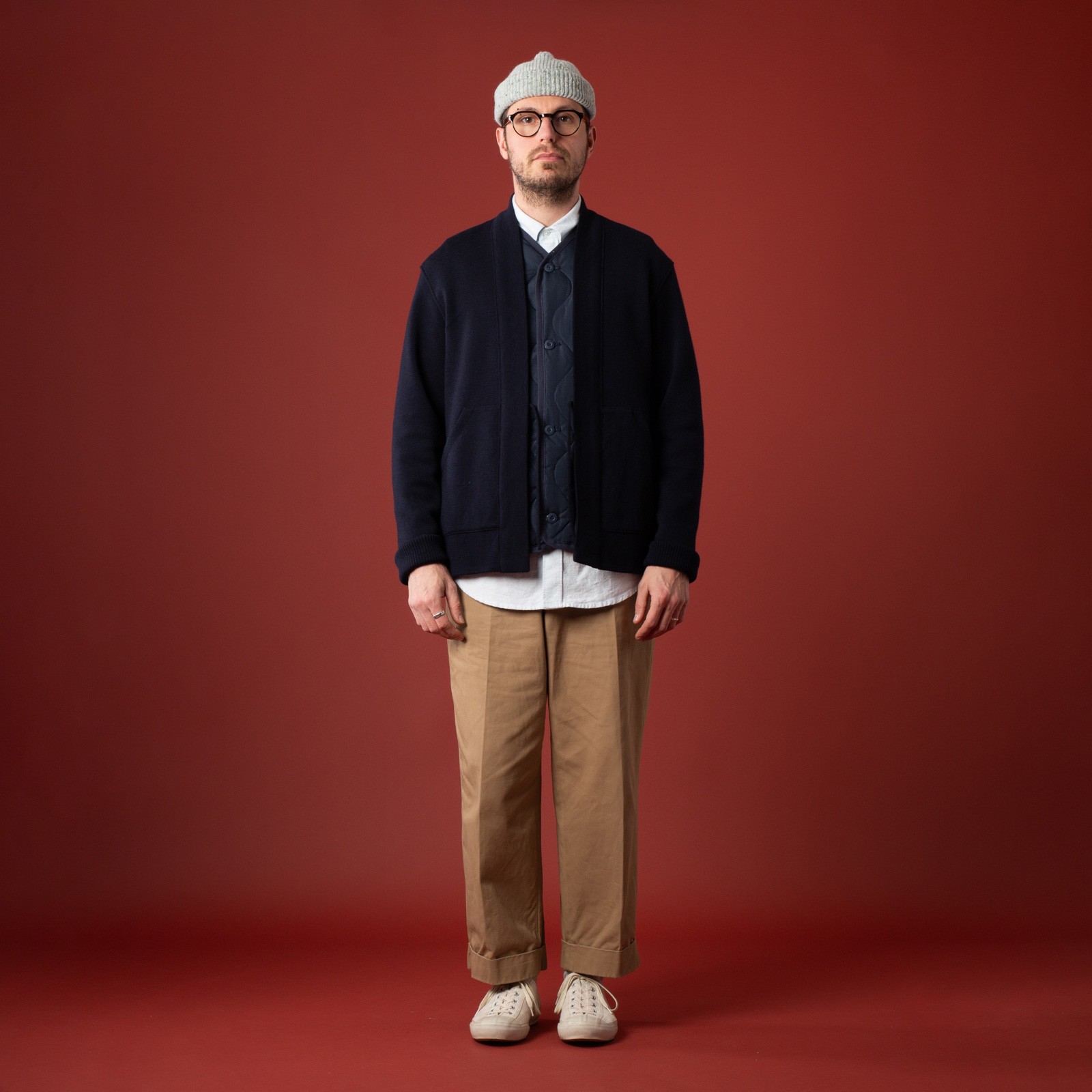 image-silhouette preppy-Le-Minor-x-Flâneurs-Noragi-Marine