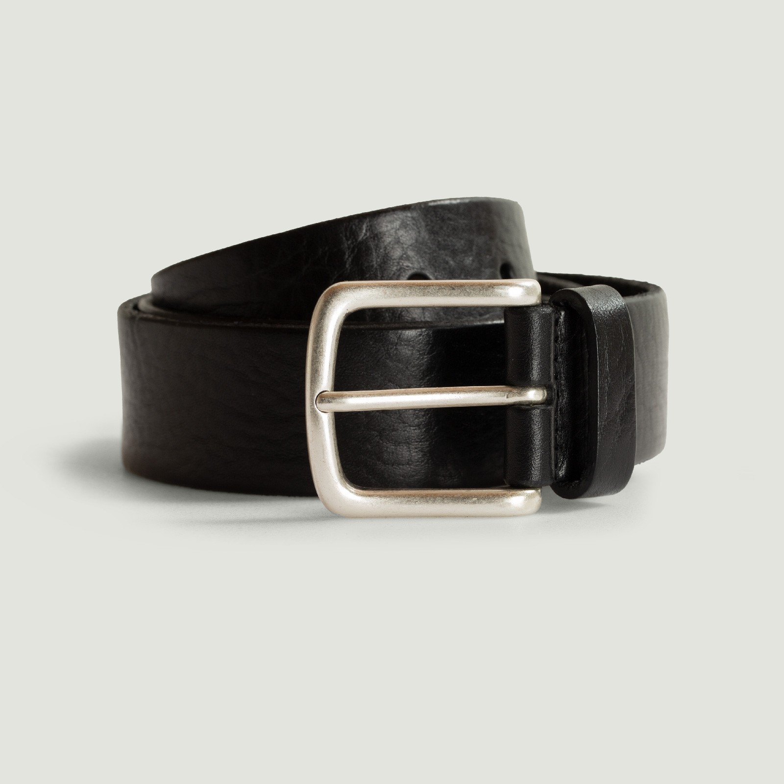 Black Leather Belt