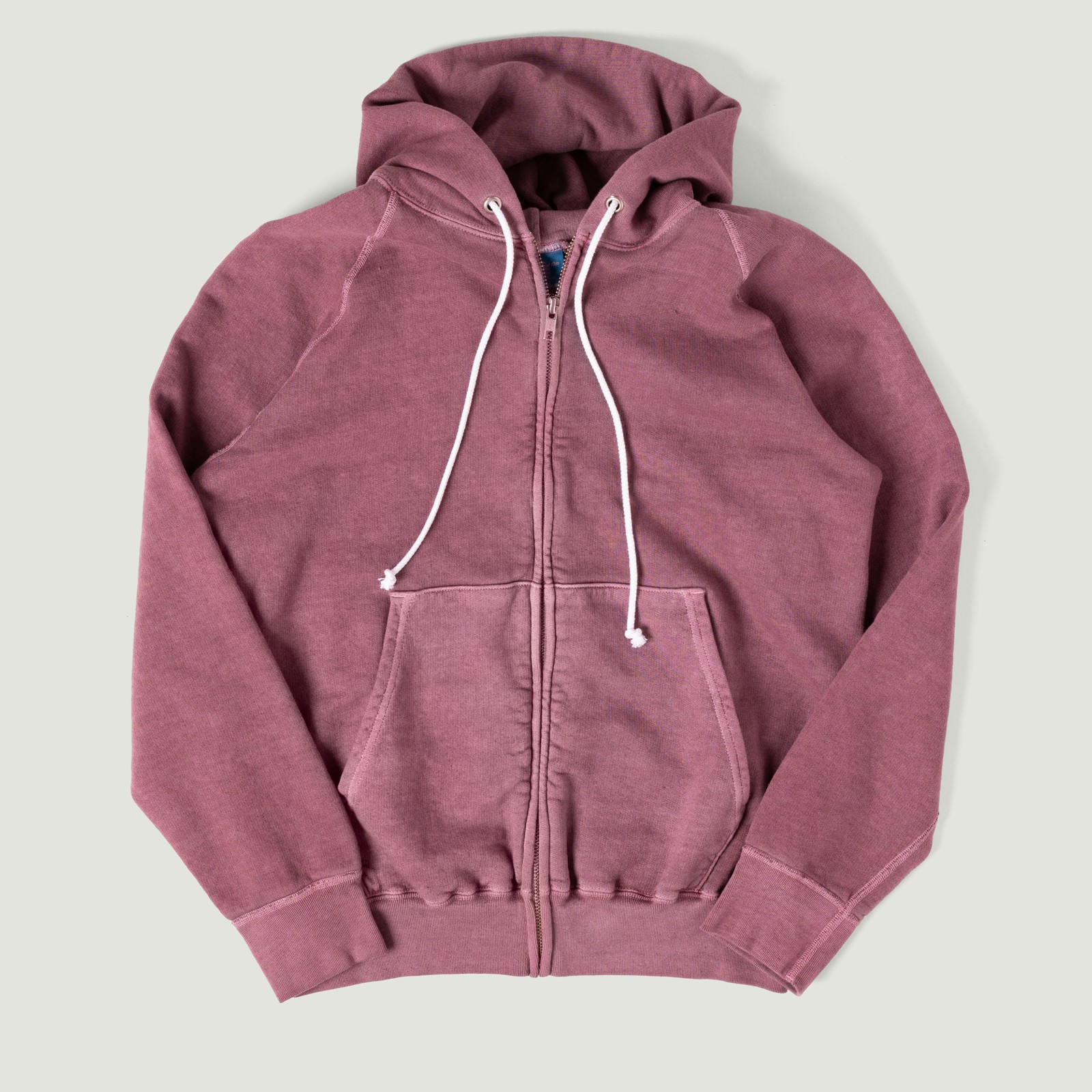 GOOD-ON Raglan Zip Hood Sweatshirt - Azuki