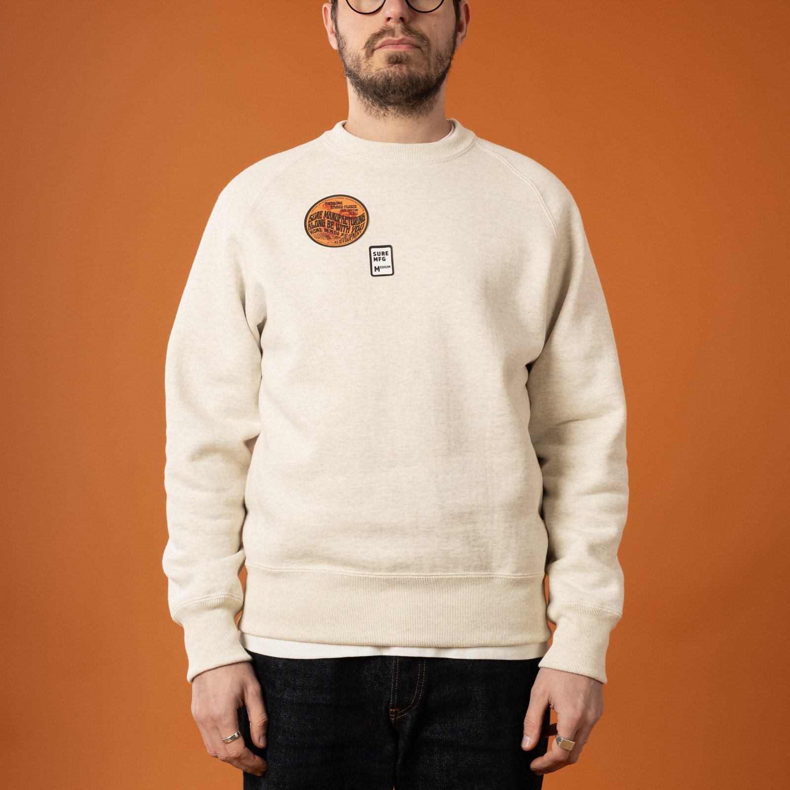 "SURE MFG" Awesome Crewneck Sweatshirt Alvarado