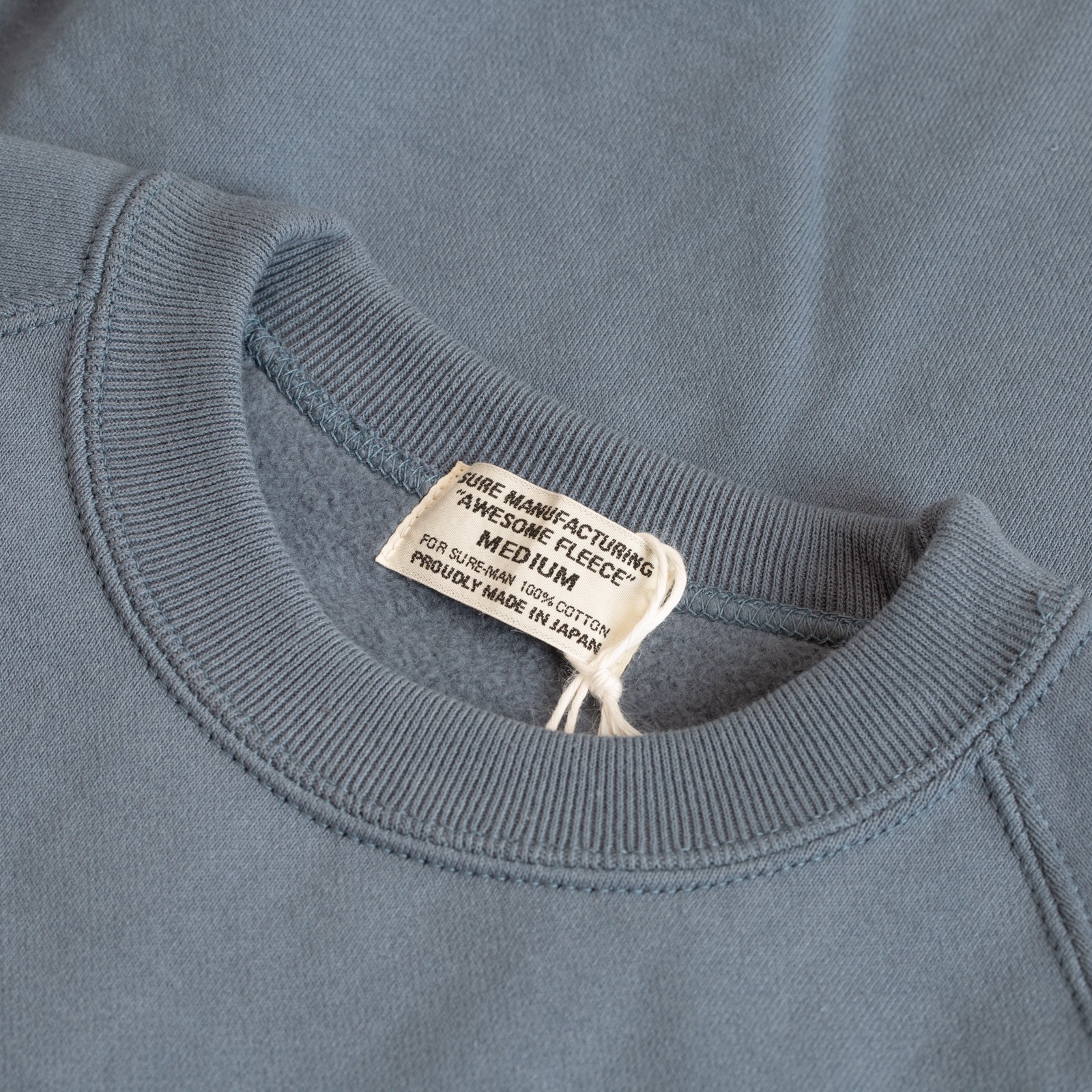 image col flâneurs XX DEVELOPMENT  SURE MFG Awesome Crewneck Sweatshirt riviera blue