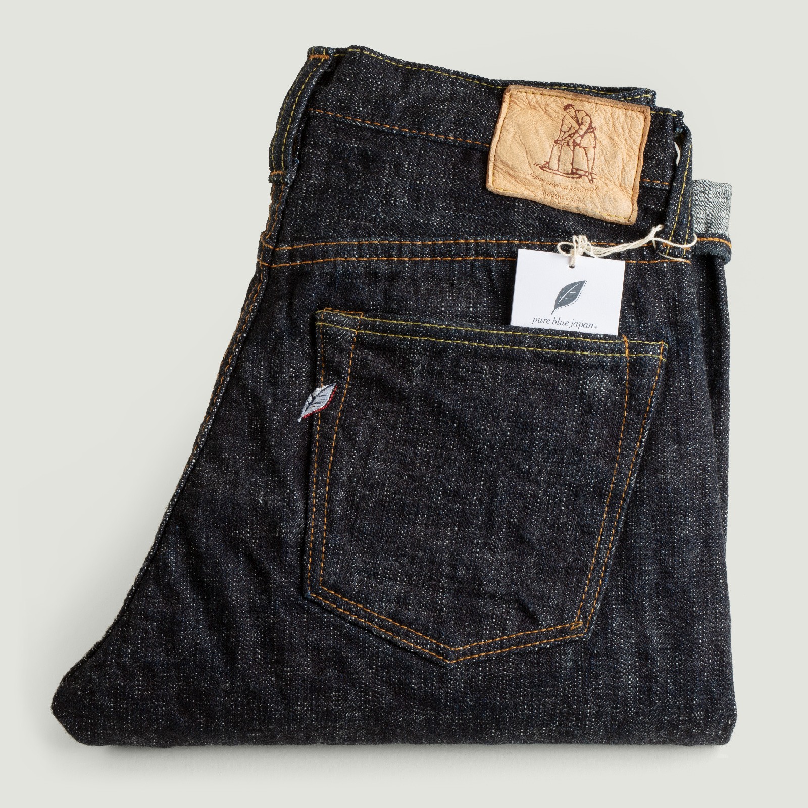 Vignettes of Strollers - PURE BLUE JAPAN - 16oz Double Slub Denim - Relaxed Tapered