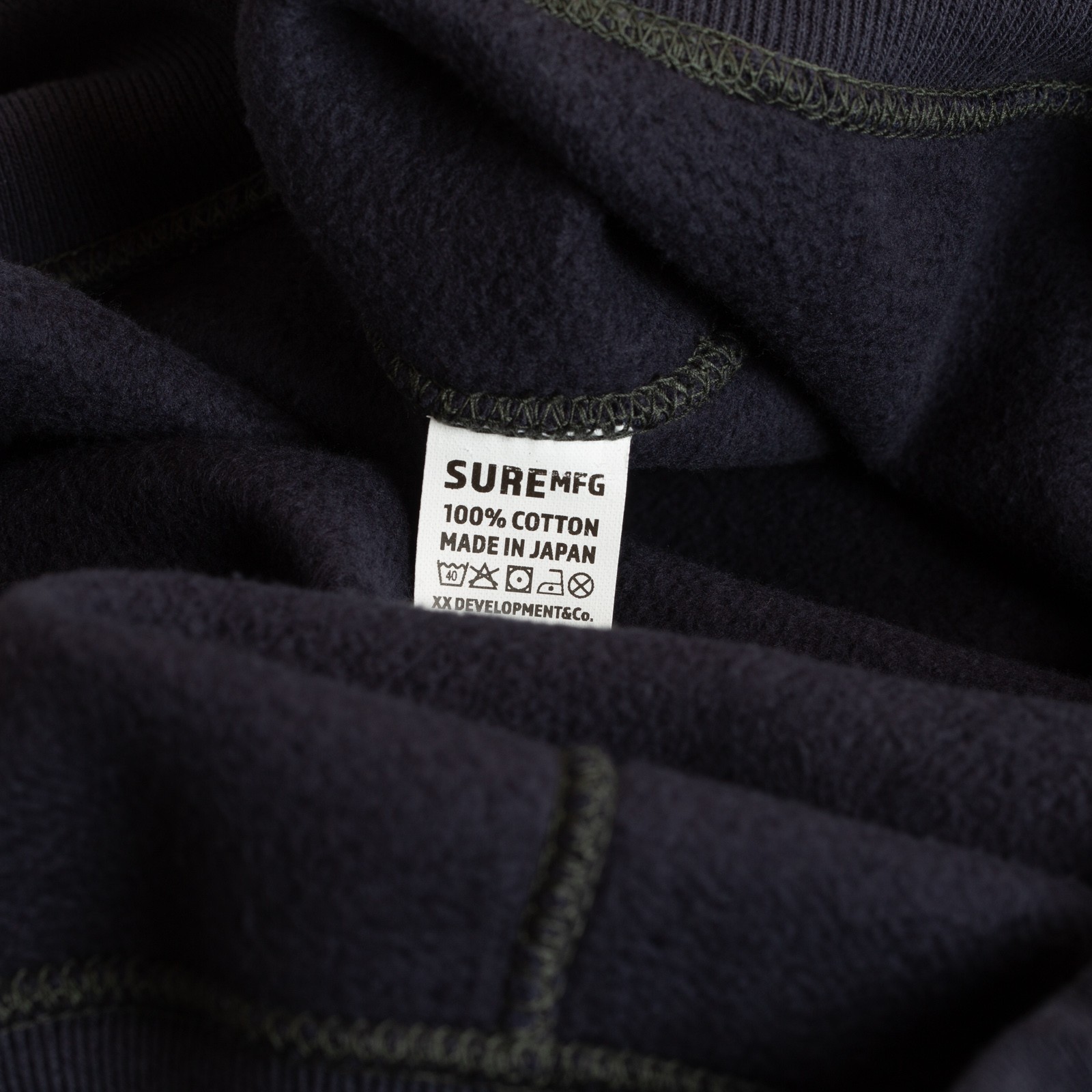 "SURE MFG" Awesome Crewneck Sweatshirt Navy
