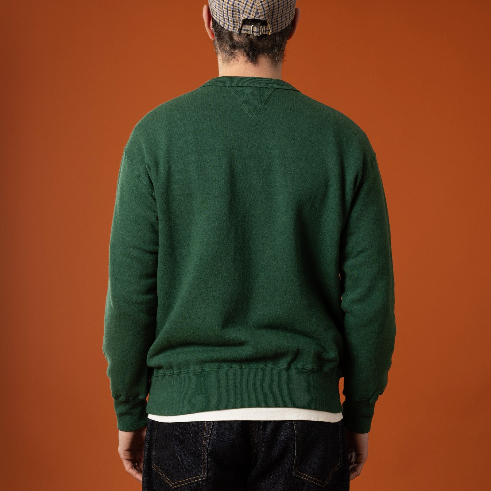 11oz Tsuriami Loopwheel Sweatshirt Green