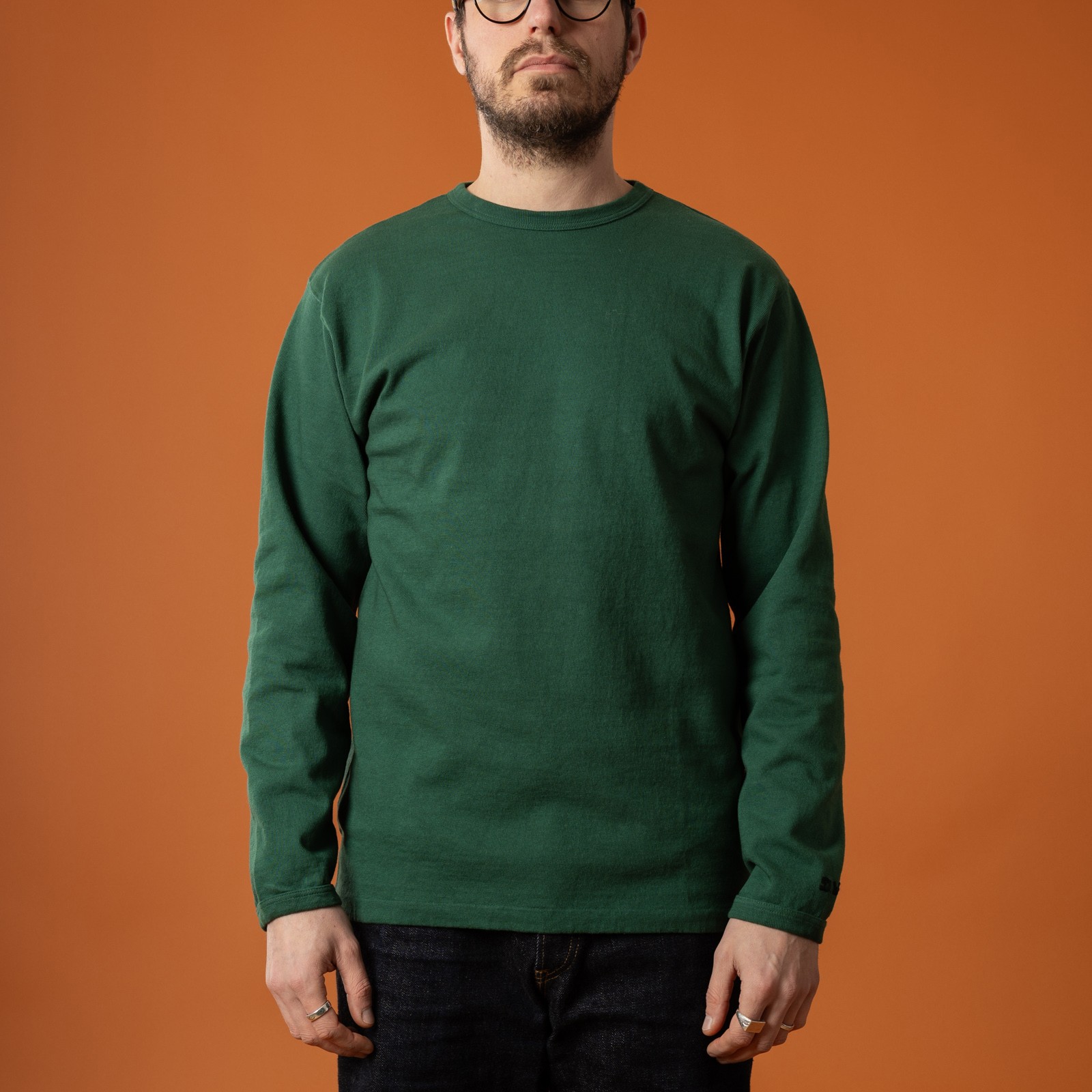 Heavyweight Long Sleeve Tee Green