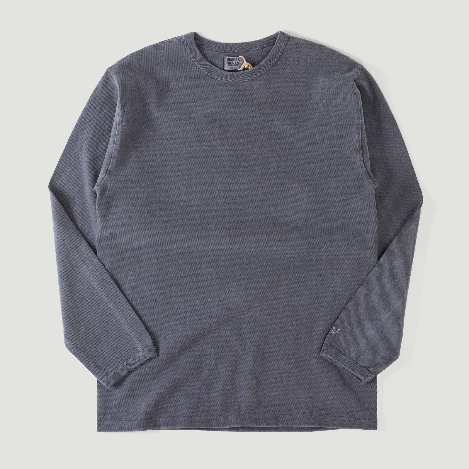 Heavy Weight Long Sleeve Navy T-shirt from Dubbleworks