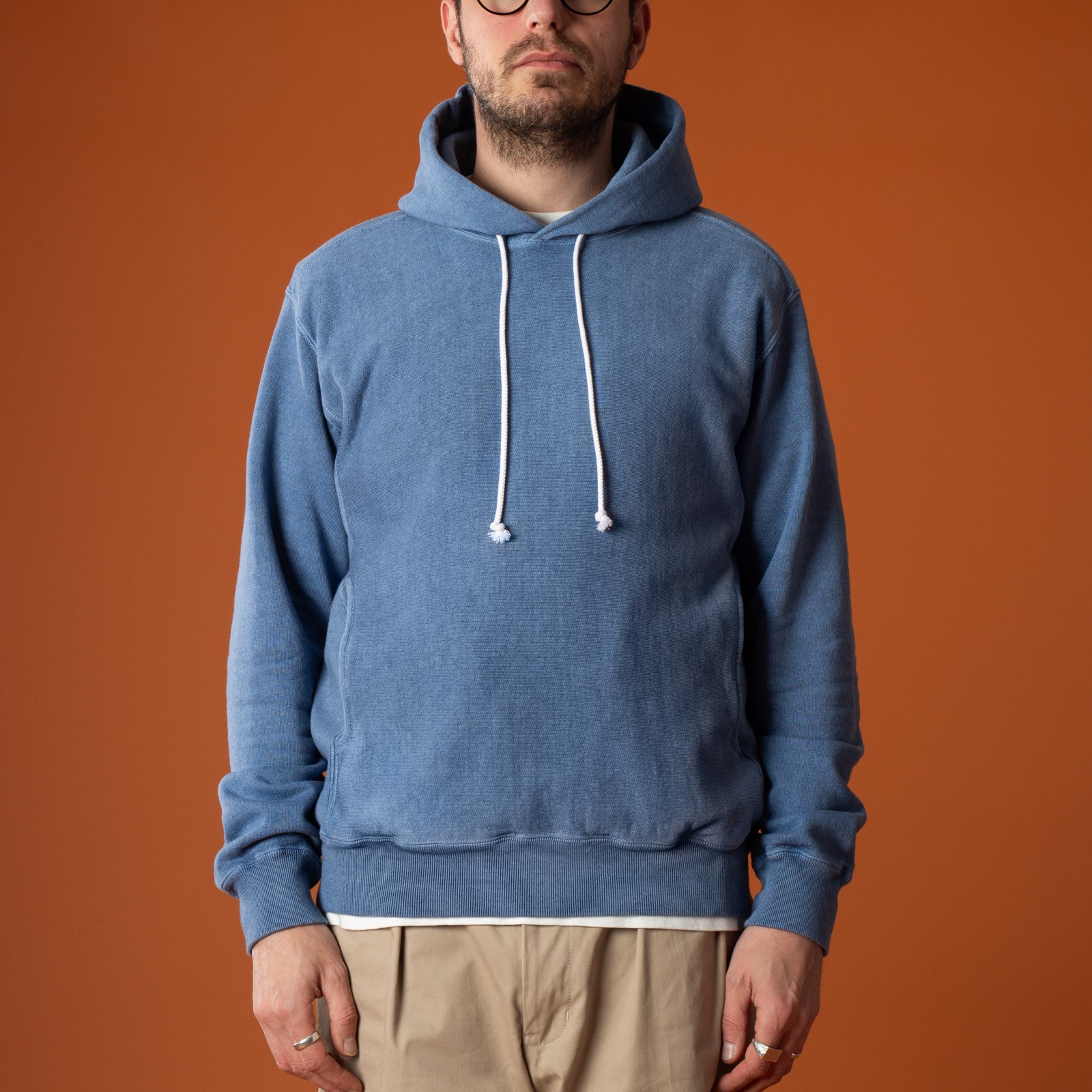 image flâneurs porté de face-GOOD-ON--Heavy-Pullover-Hood-Sweat-P-Ajisai