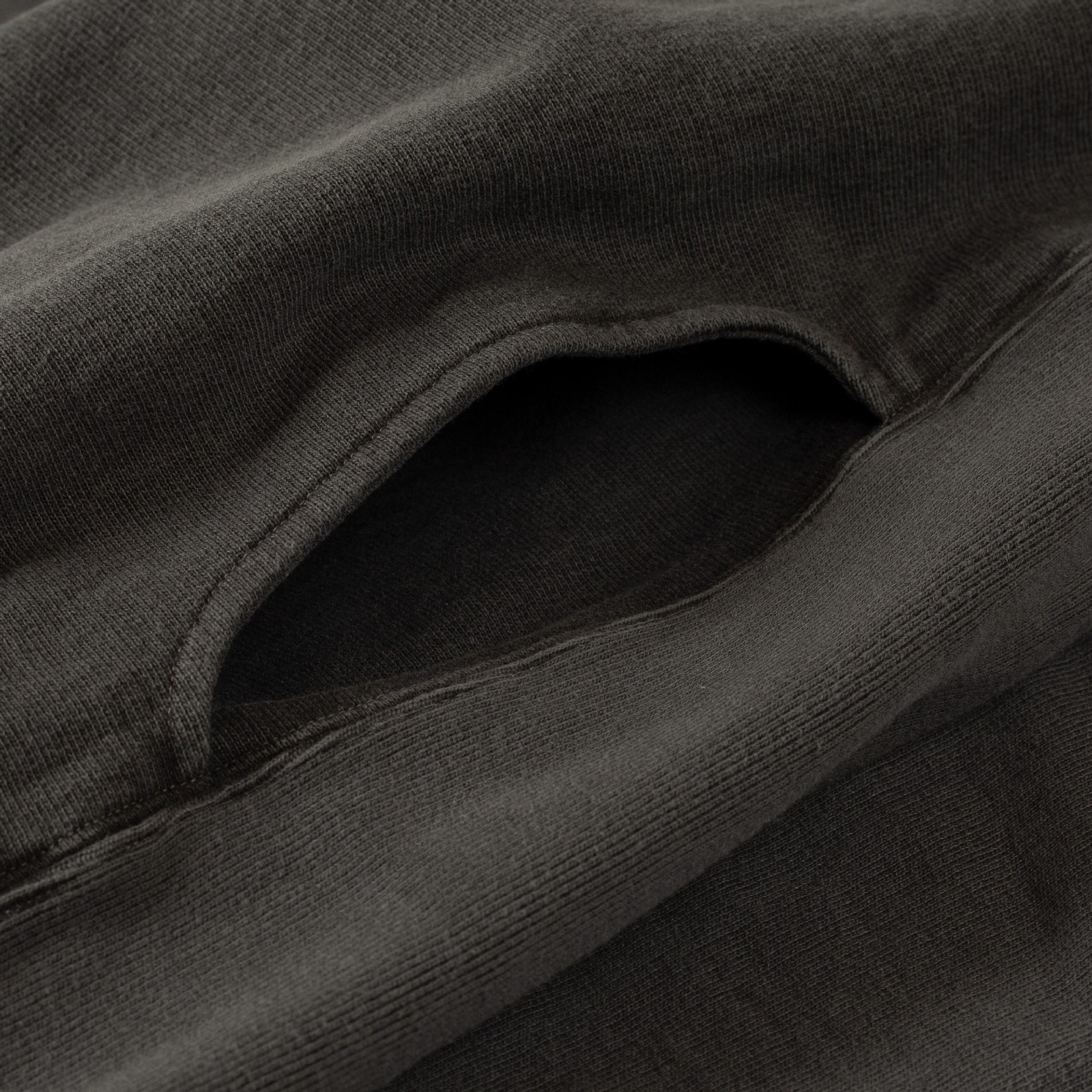 détails-poche-flâneurs-GOOD-ON--Heavy-Pullover-Hood-Sweat-P-Black