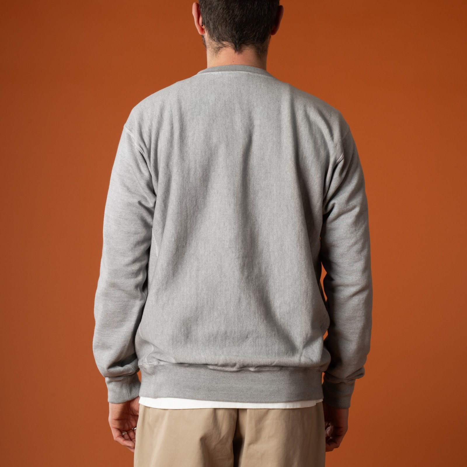 Heavy Crew Sweat P-Ash