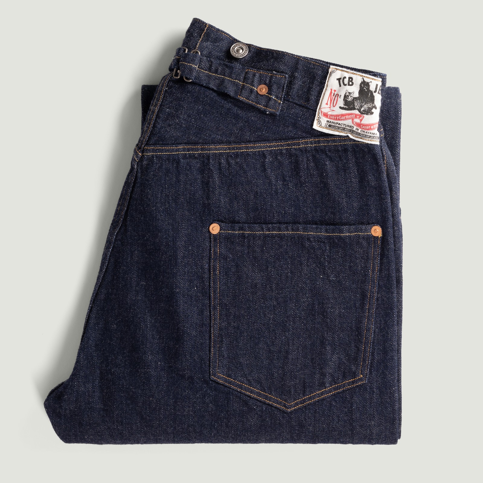 No.2 Jeans Selvedge 1890 One Wash 11.4oz Selvedge