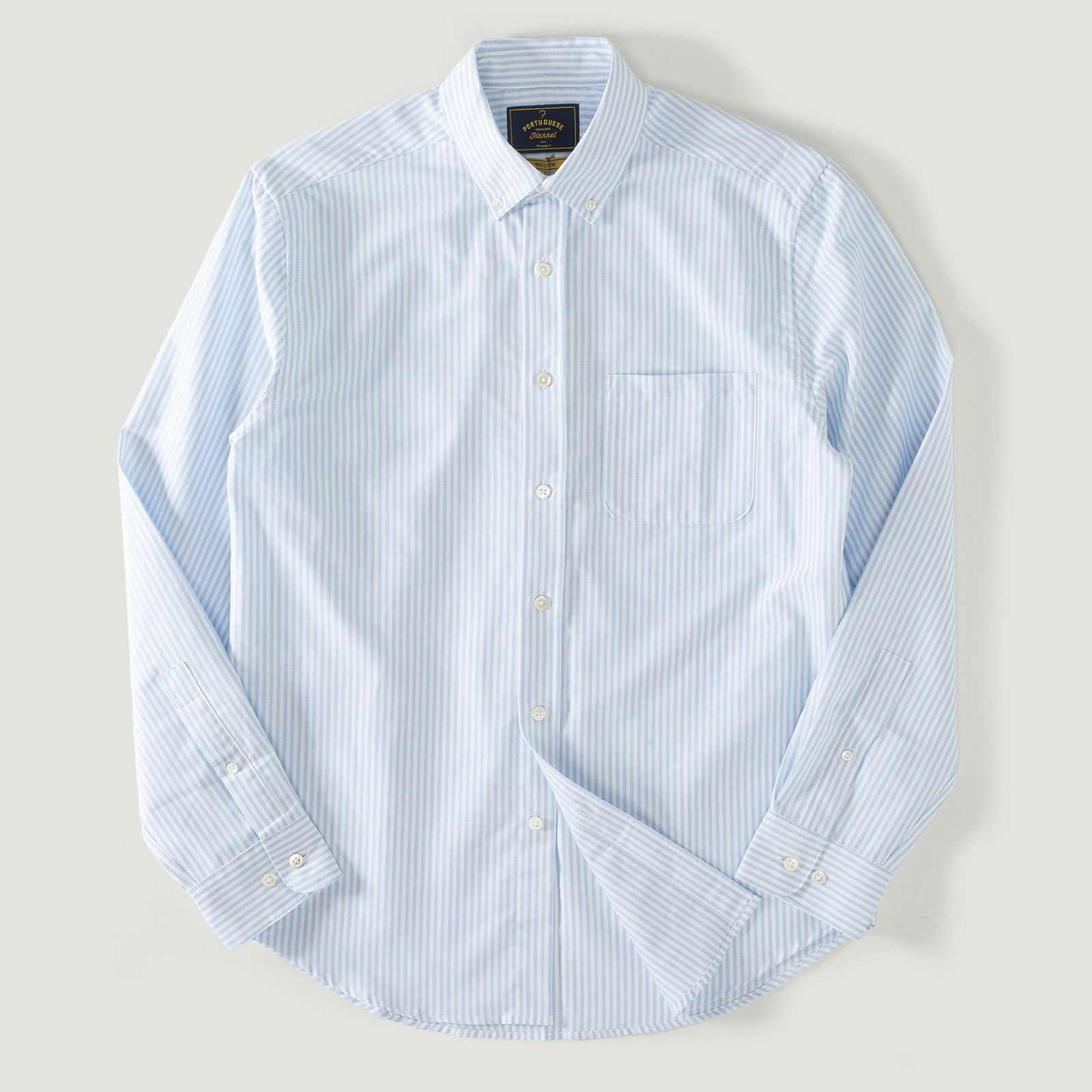 Belavista Stripe Light Blue shirt by PORTUGUESE FLANNEL
