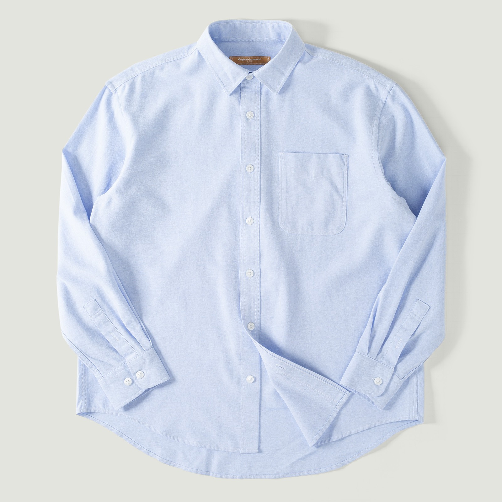 vignette flâneurs chemise coupe large FRIZMWORKS OG Oxford Oversized Shirt Blue
