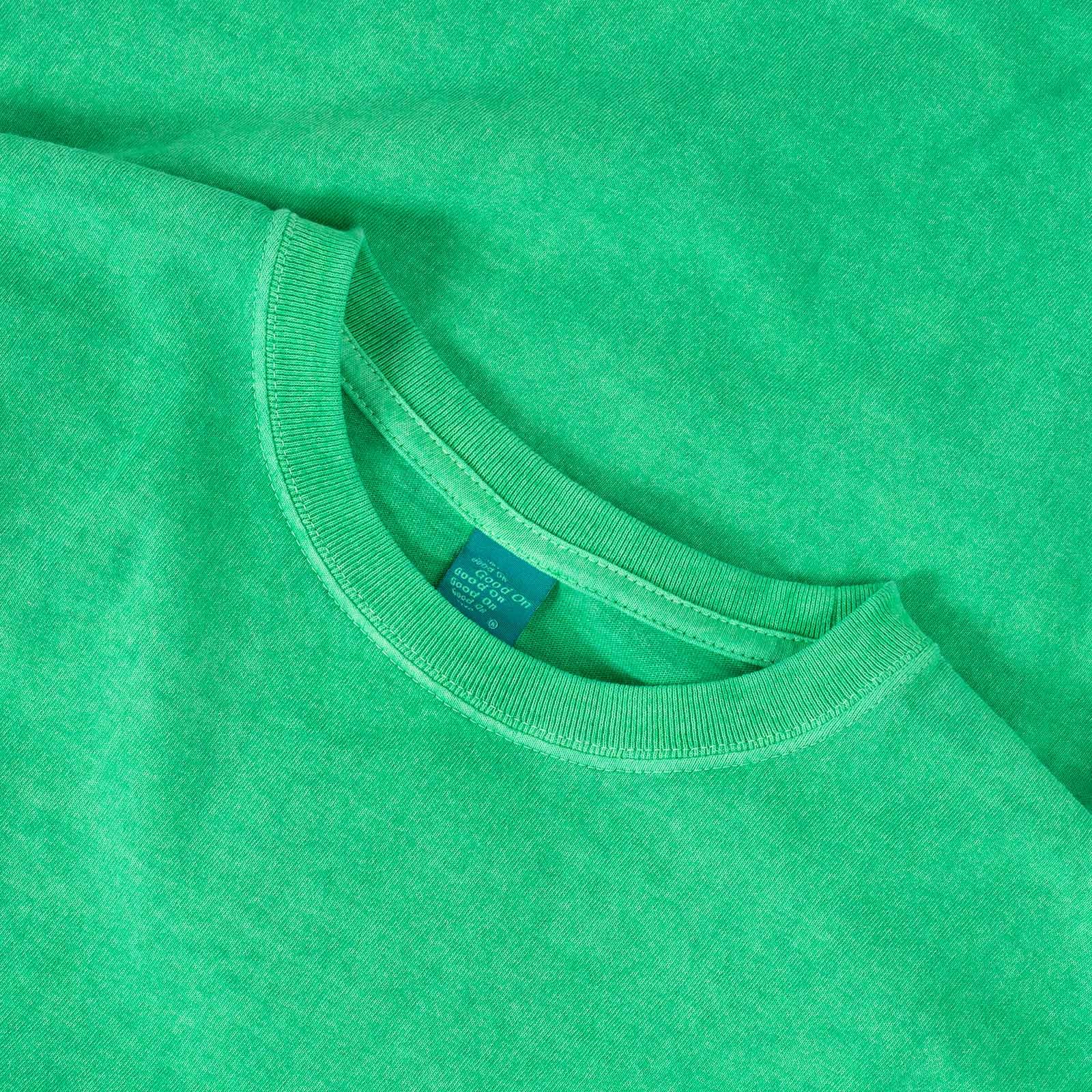 GOOD ON  Short Sleeve Crew T-Shirt P-Kelly image flâneurs col
