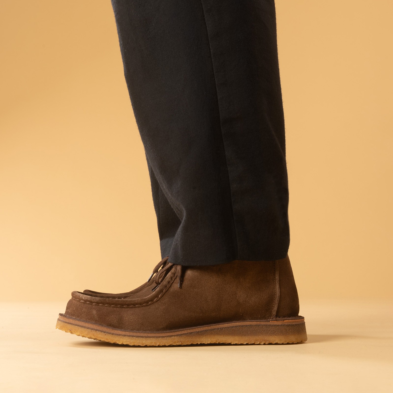 Image flâneurs chaussures ASTORFLEX Beenflex Dark Khaki de profil