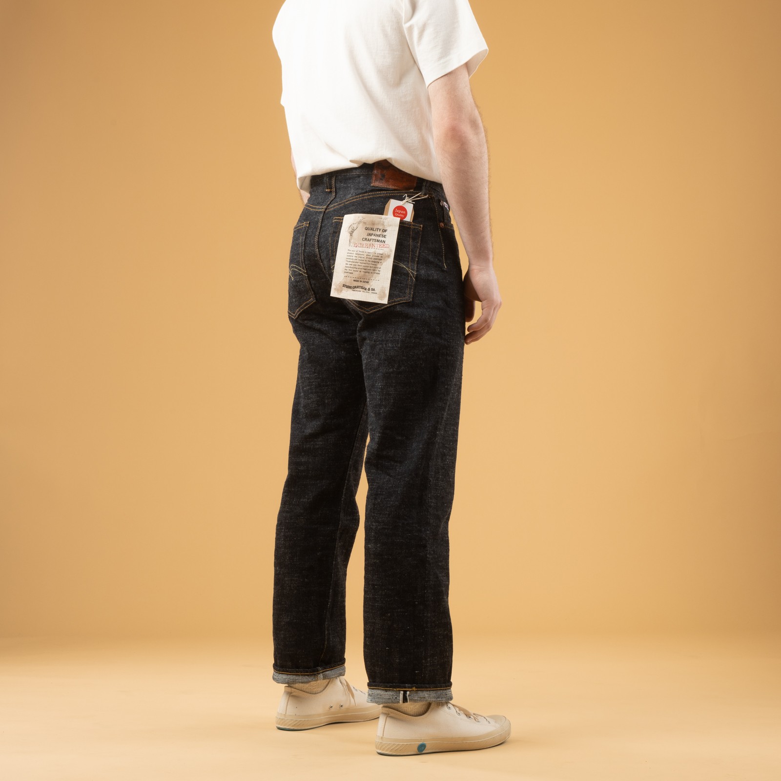 Image_flâneurs jeans STUDIO D'ARTISAN SD-1001 15oz GL3 Regular Straight Selvedge Denim_de-dos
