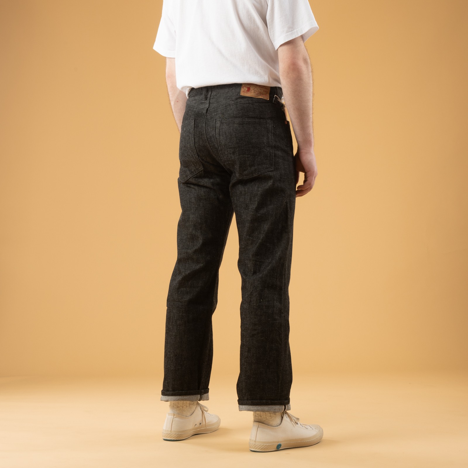 Image_Flâneurs_D1891B 1950’s Black 13oz Selvedge de-dos