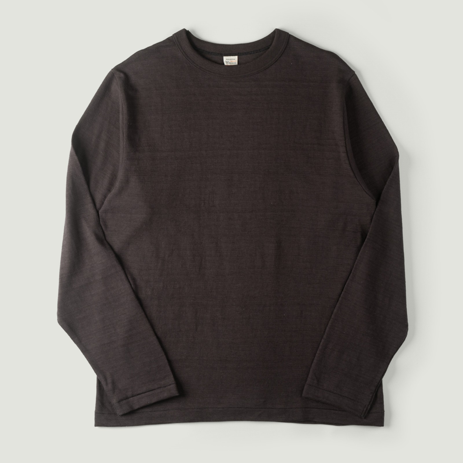 Image-Flâneurs_WAREHOUSE & CO. / lot. 5906 T-shirt L/S No Print Crew Sumikuro_Vignette