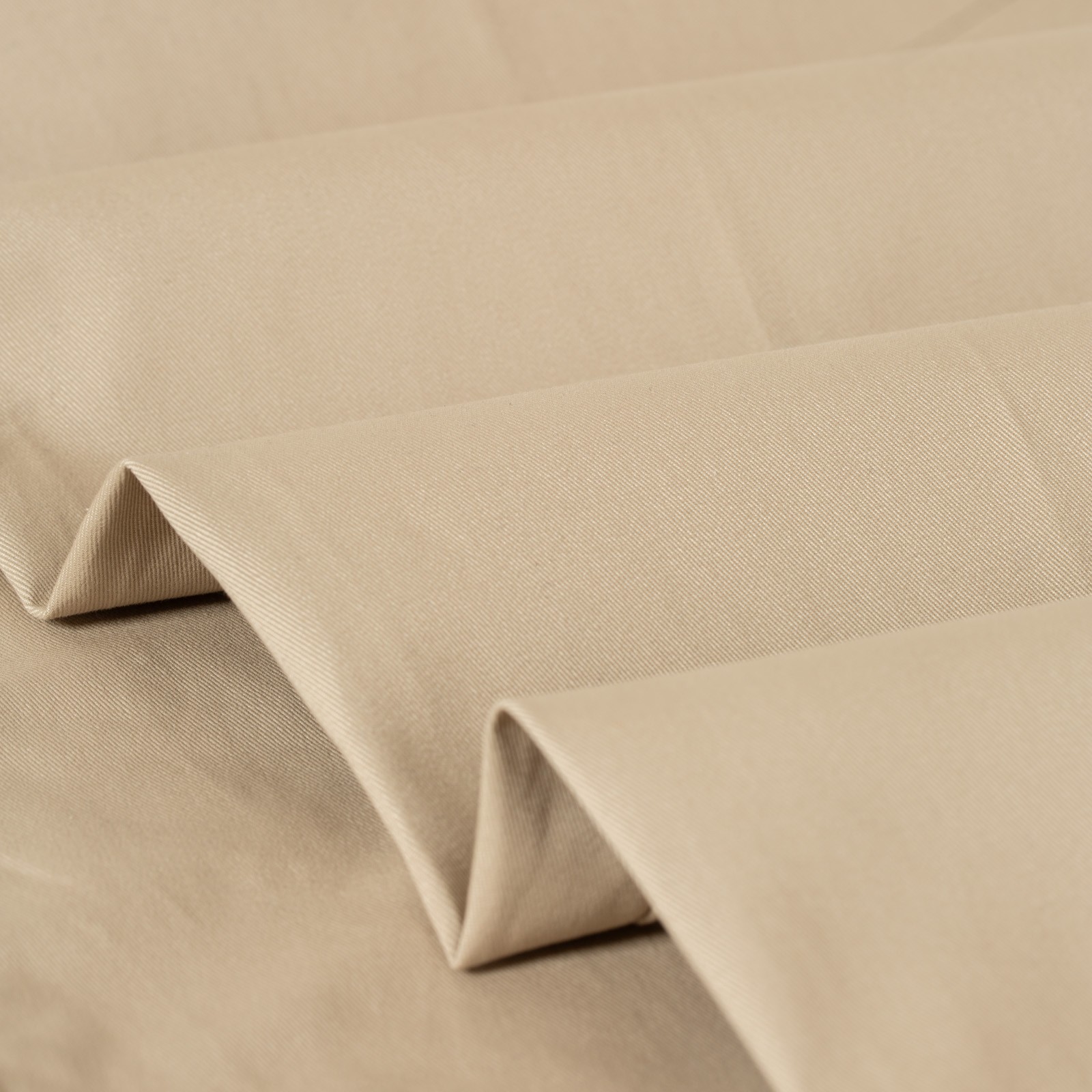 détail tissu flâneurs Beams 2 Pleats Twill Trousers khaki
