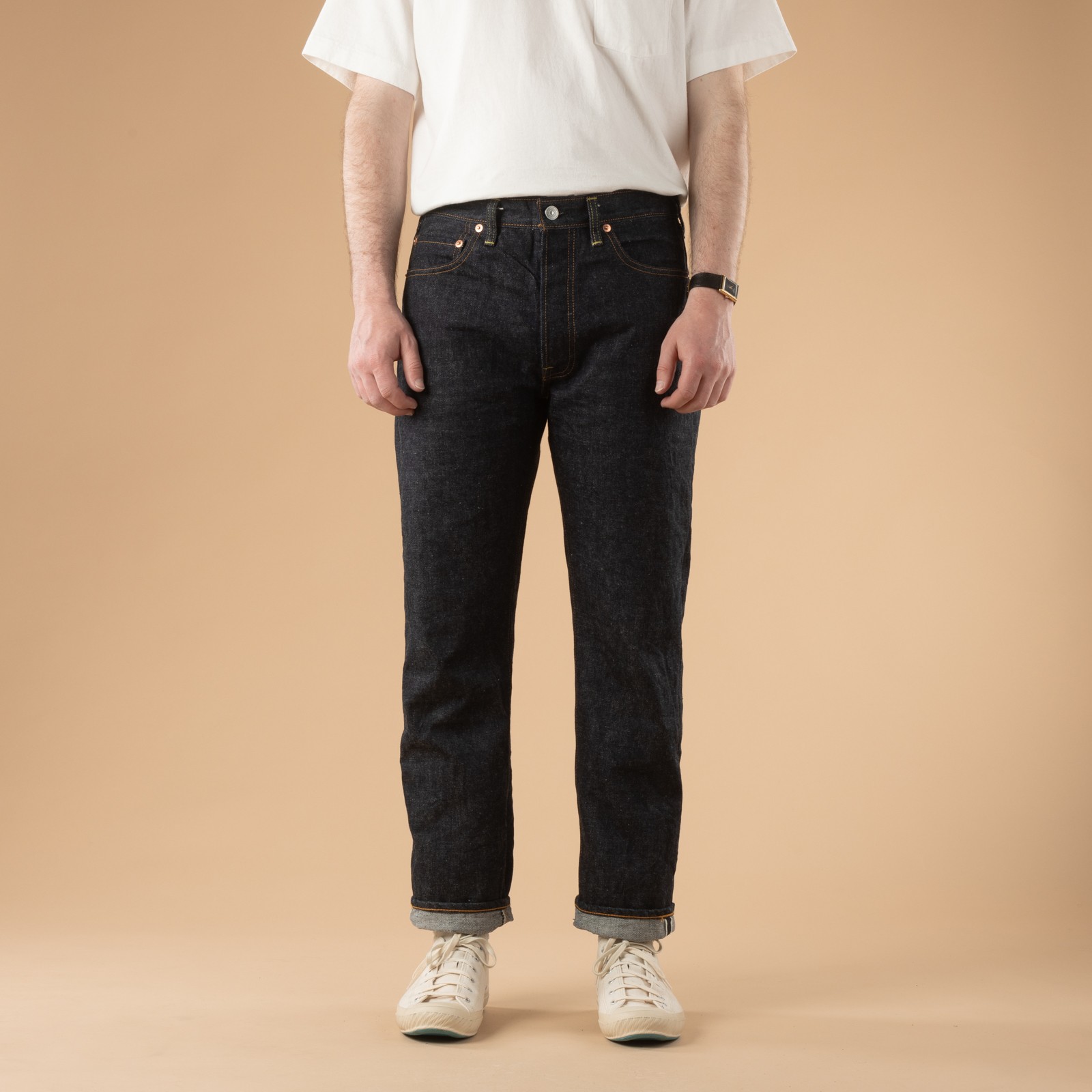 Image_Flâneurs_DENIME / Lot 224-66 Model 66 Indigo_De-face