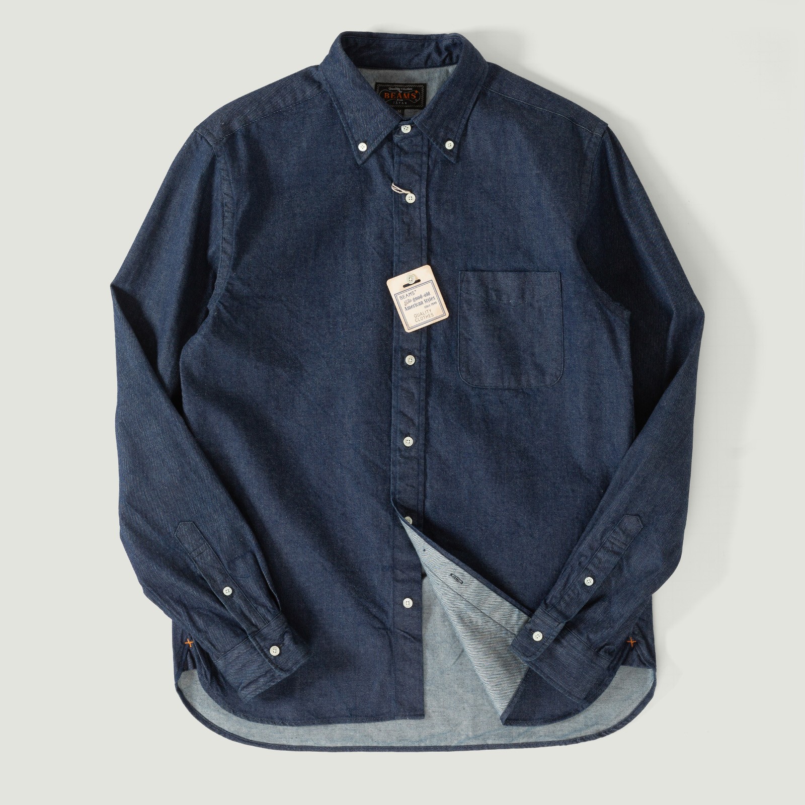 Image-Flâneurs_BEAMS PLUS / BD Denim Shirt Indigo_Vignette