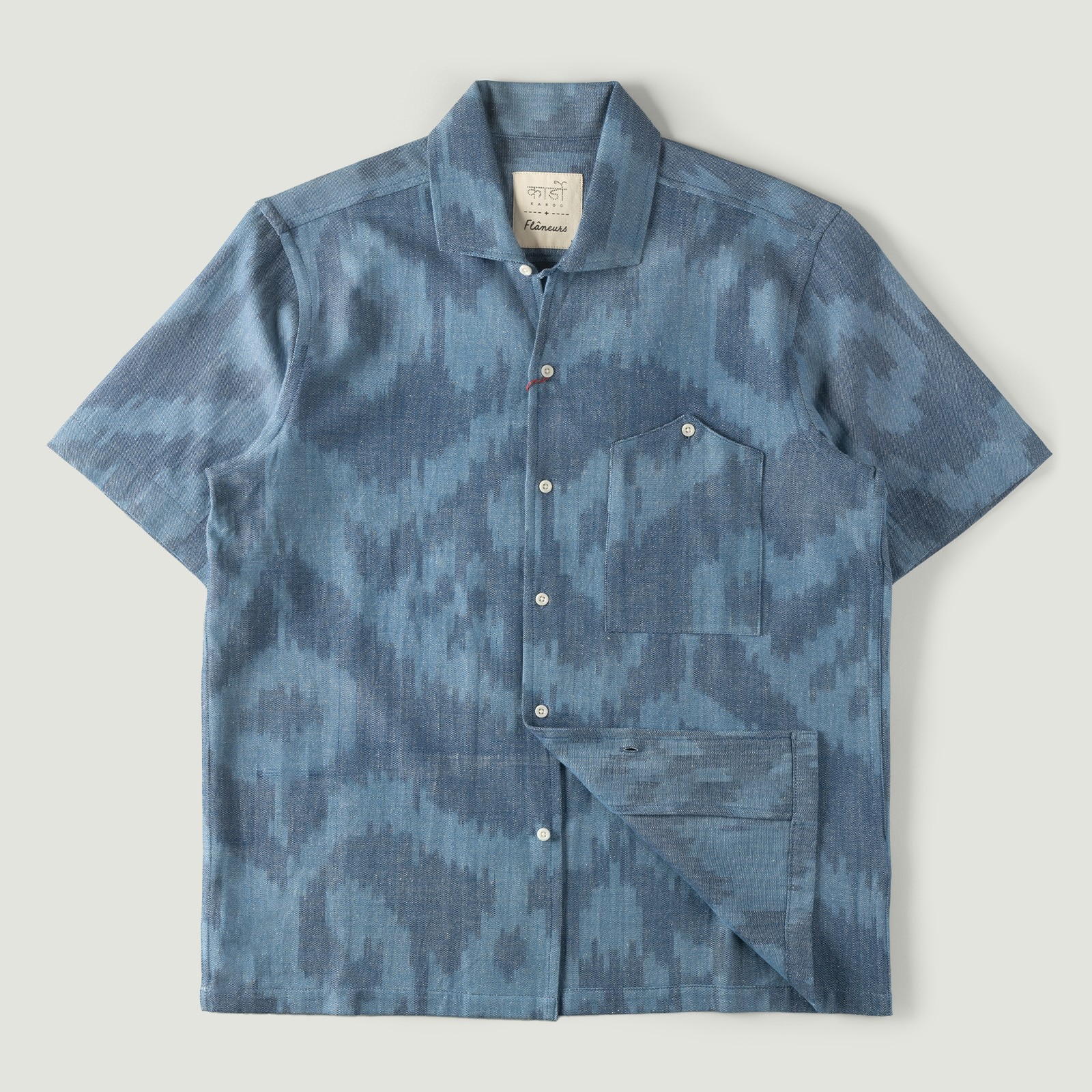 Image-Flâneurs_KARDO x FLÂNEURS / S/S Shirt Ikat 61_Vignette