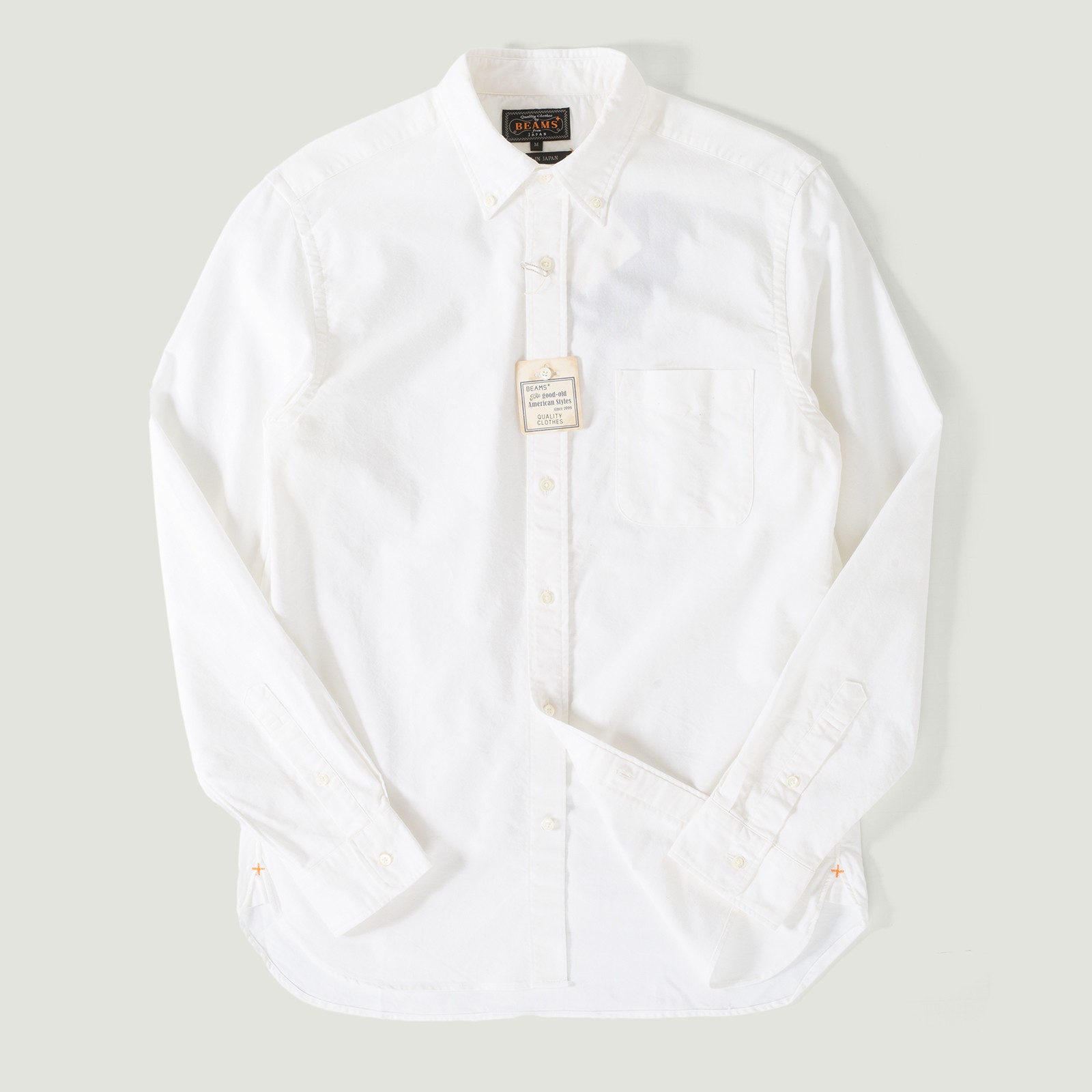 Image-Vignettes Flâneurs_BEAMS PLUS BD Oxford Shirt White