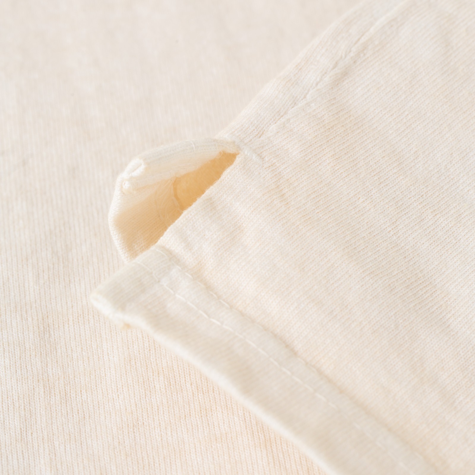 Image detail of loafers GOOD ON short sleeve thick Heavy Raglan Pocket Tee in natural color