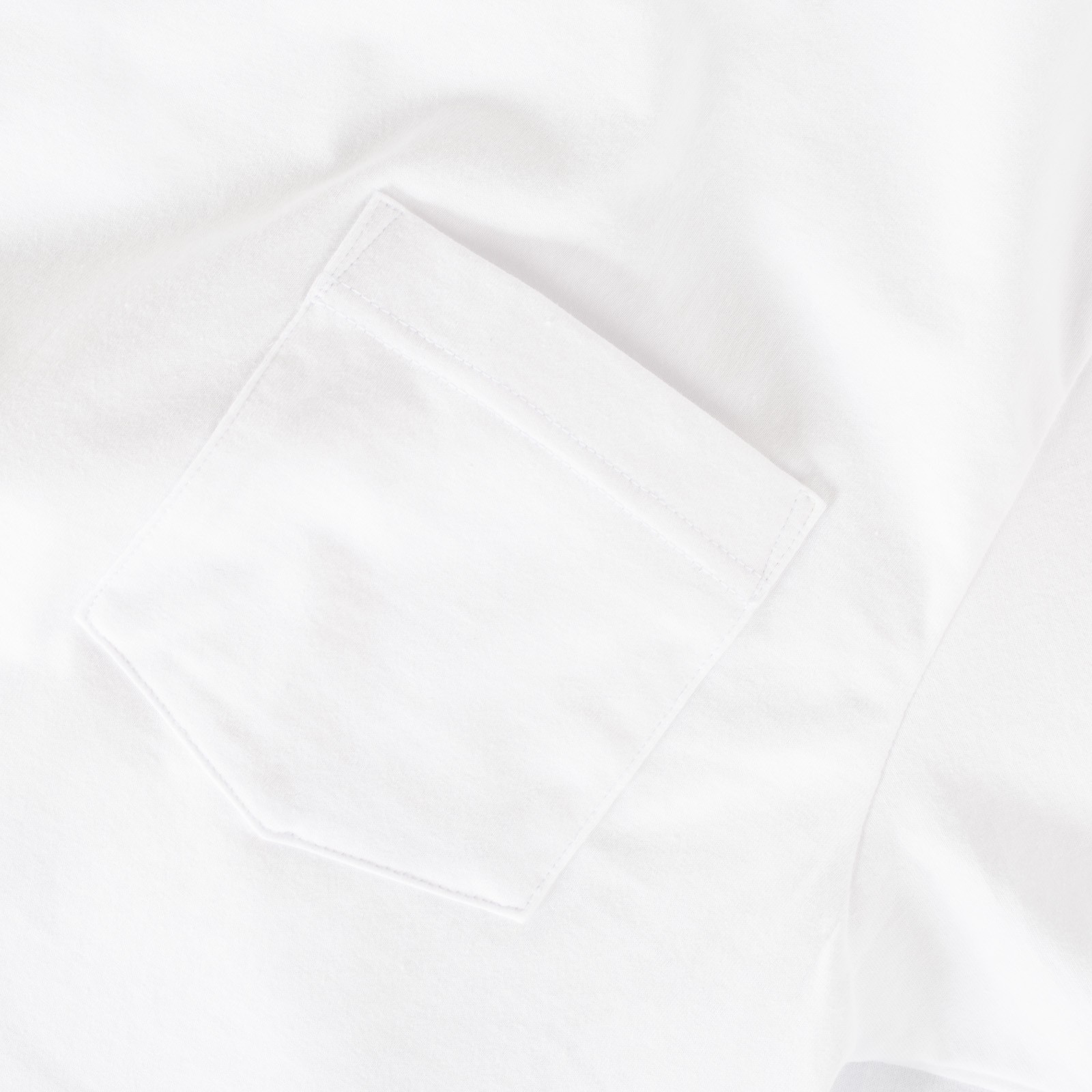 image flâneurs  poche teeshirt basic BEAMS PLUS 2 Pack Pocket Tee White