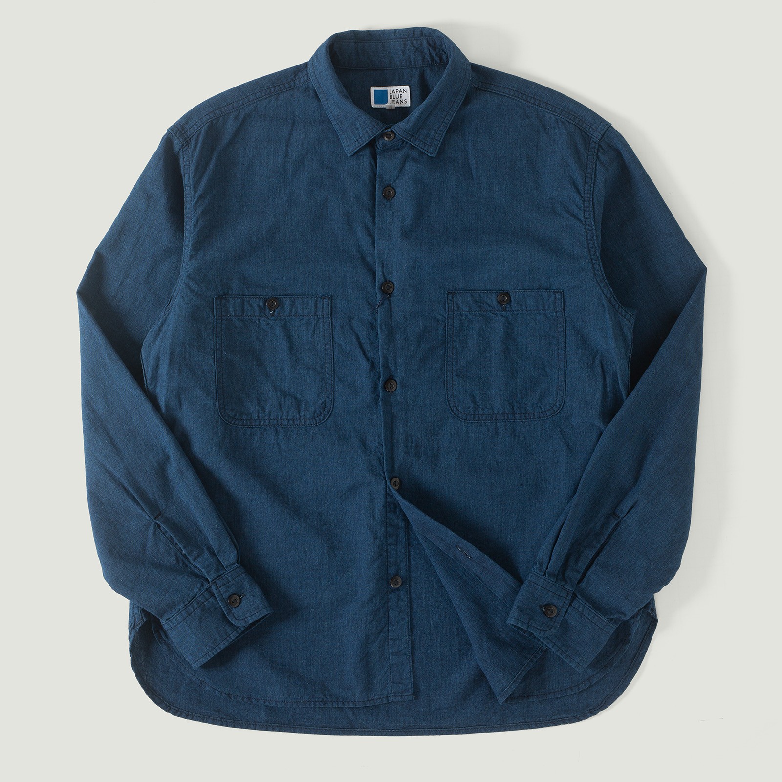 Vignettes flâneurs JAPAN BLUE JEANS Chambray Work Shirts Deep Indigo