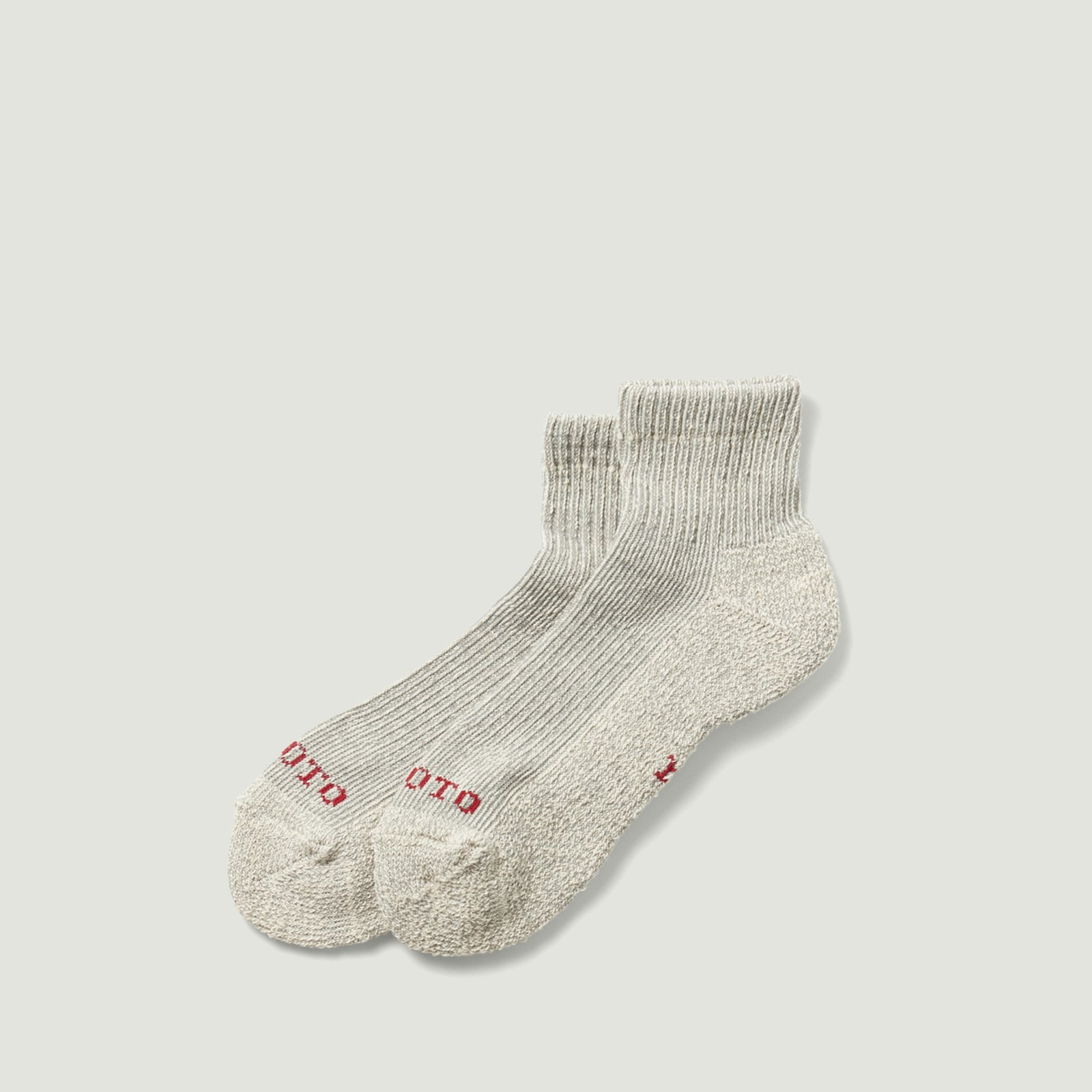 Image-Flâneurs_ROTOTO / Hemp/Organic Cotton Pile Ankle Socks Gray_Vignette