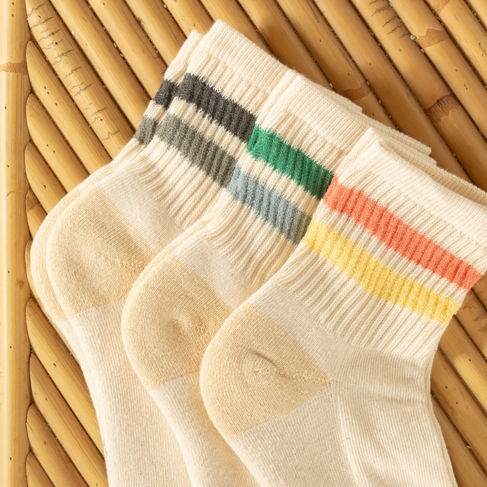 image flâneurs chaussettes ROTOTO Retro Athletic Ankle Socks-2