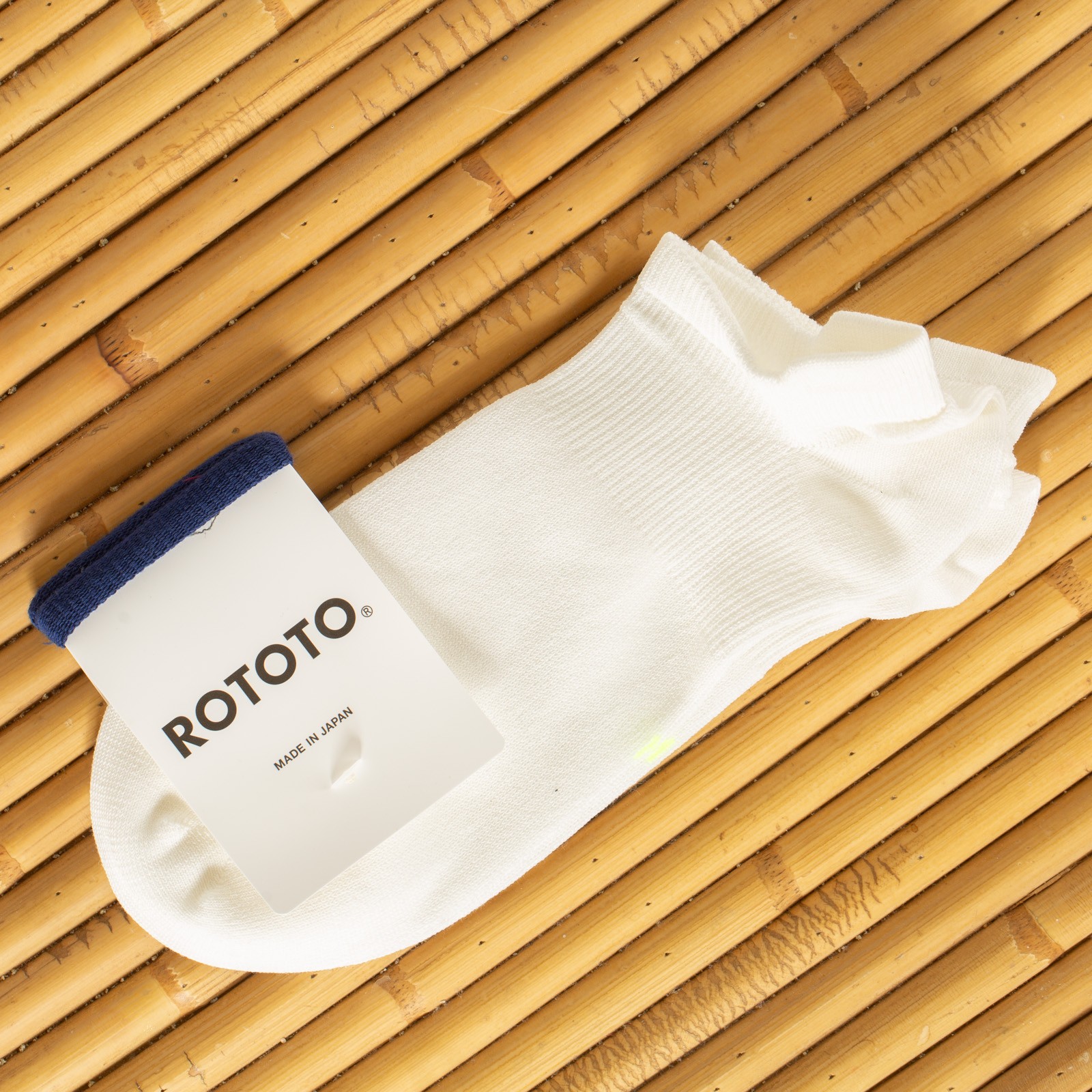 image flâneurs chaussettes ROTOTO Sneaker Foot Cover Off White