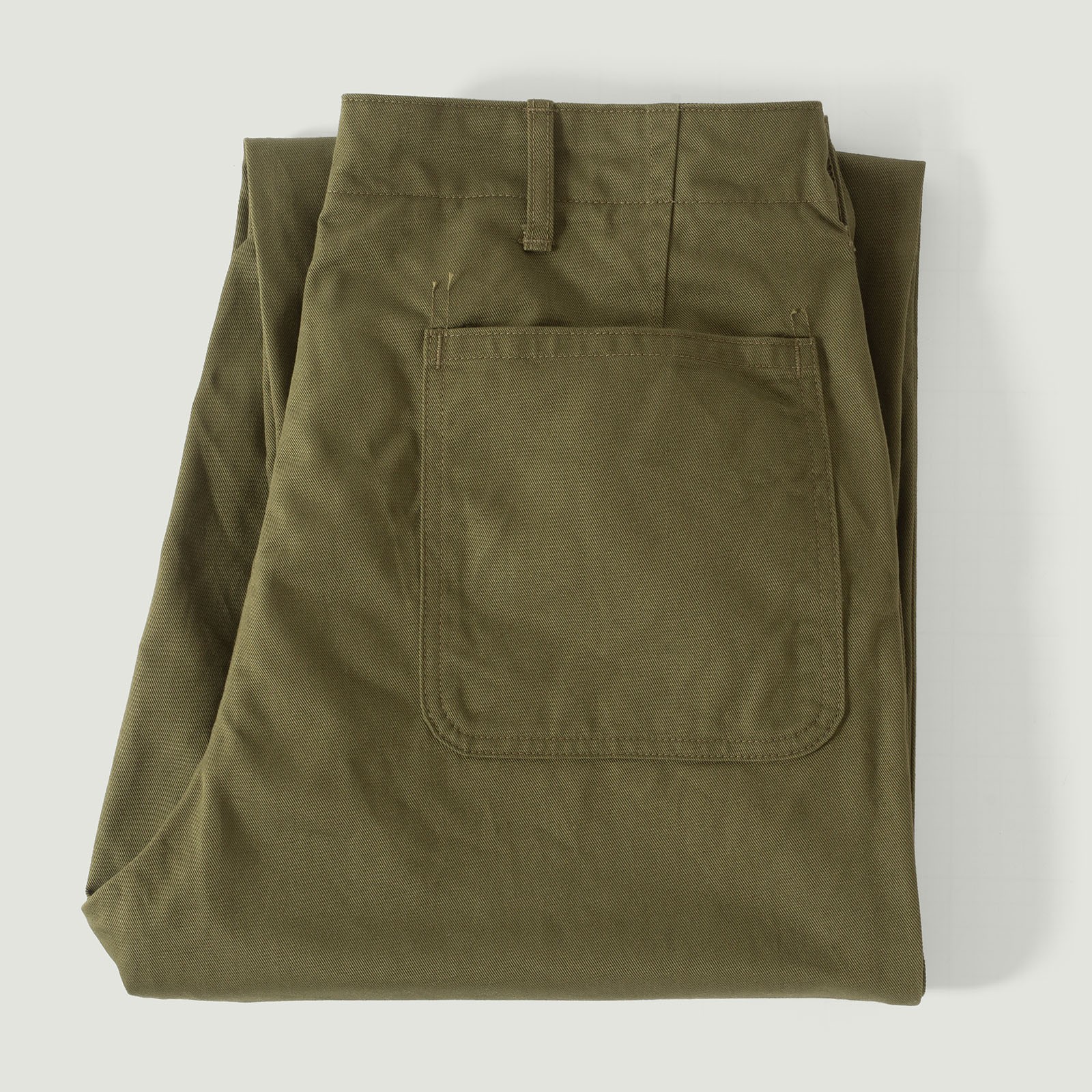 vignette flâneurs pantalon XX Development-SURE MFG 40's USN Trousers Vat Dye Olive