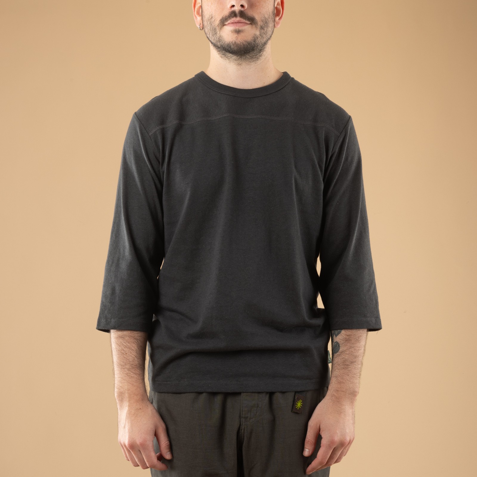 Basic Football Tee Gunmetal Gray