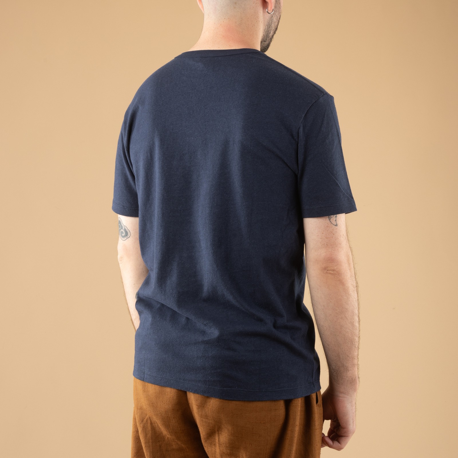 Basic Short Sleeve Tee Marine Navy