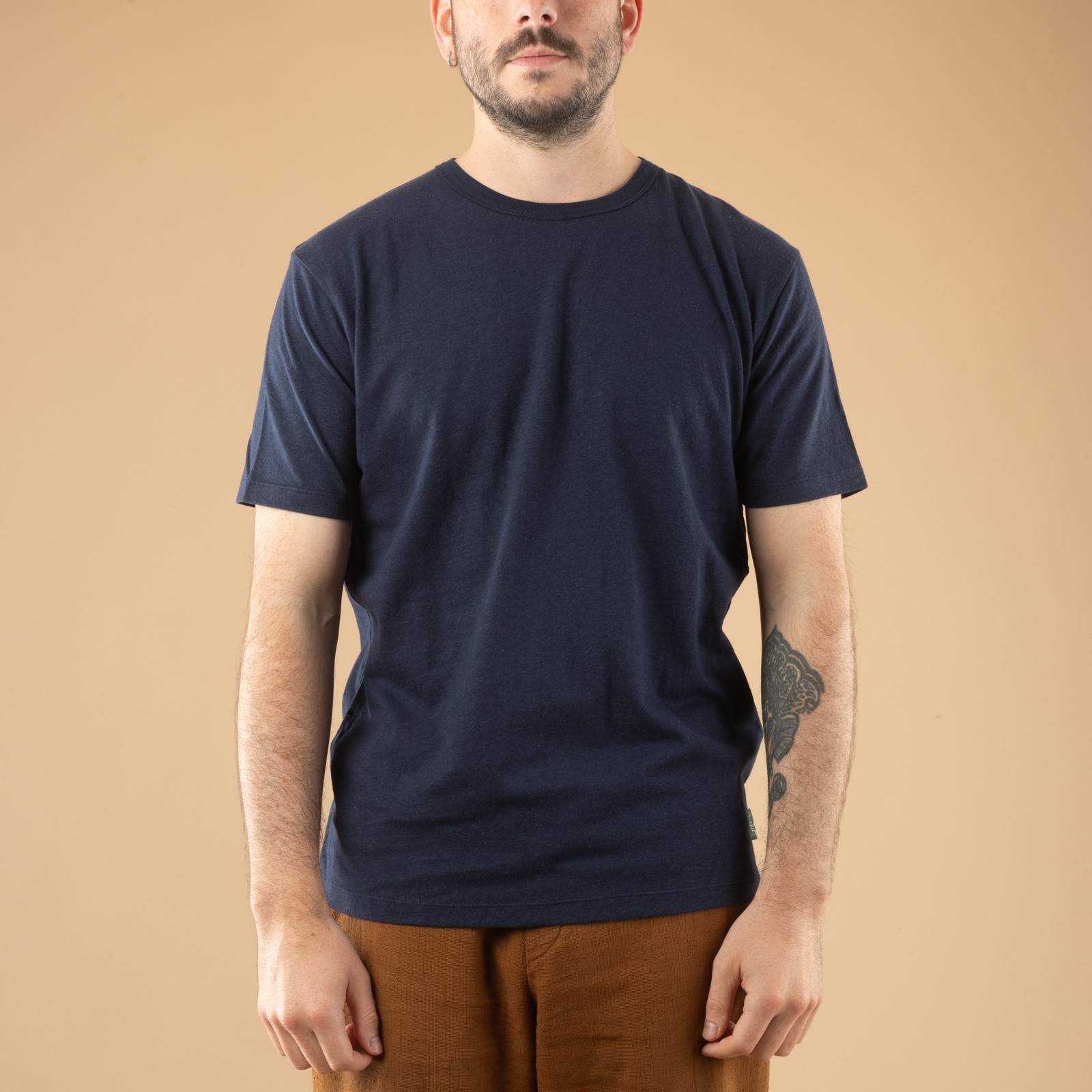 Basic Short Sleeve Tee Marine Navy