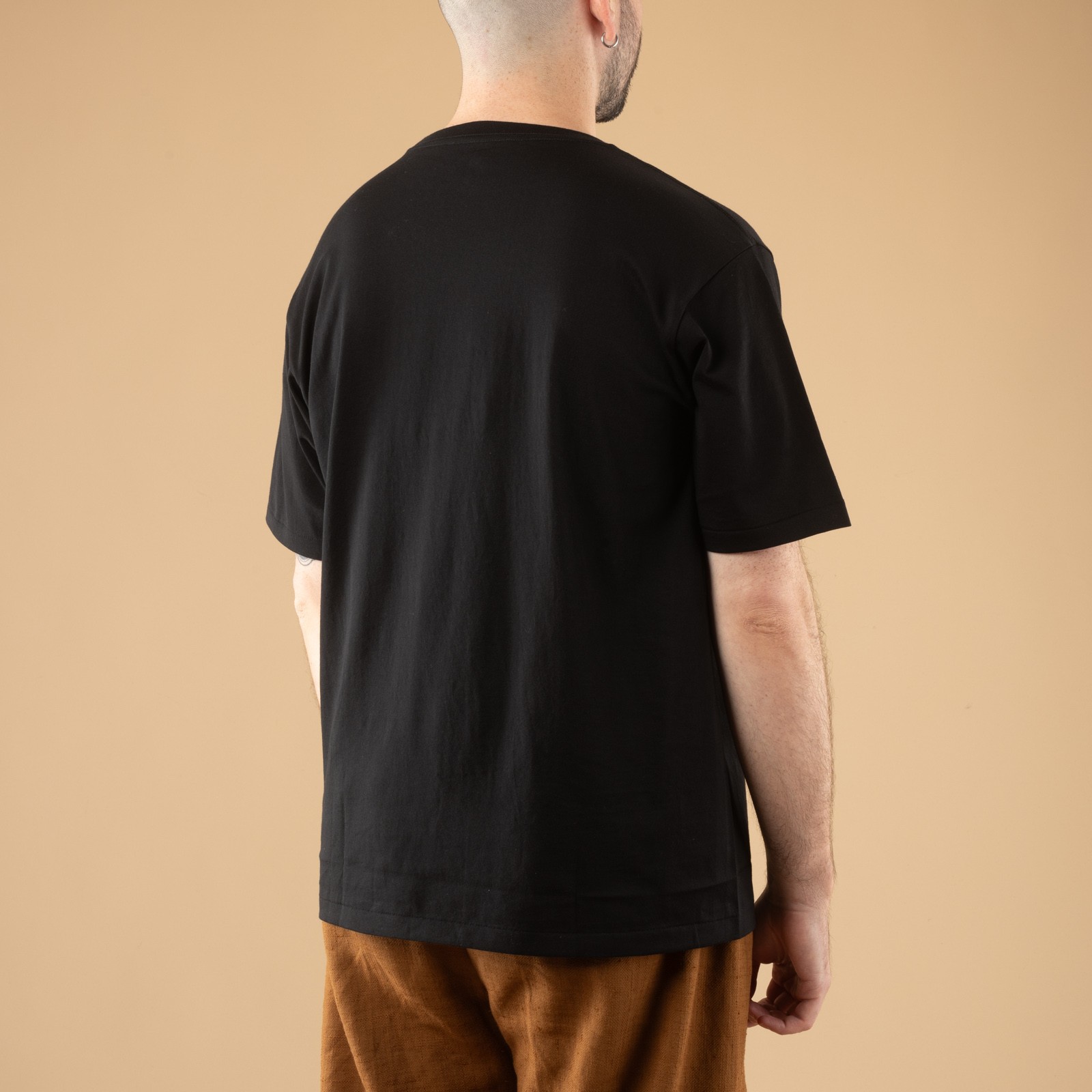 Royal Organic Cotton T-Shirt Black