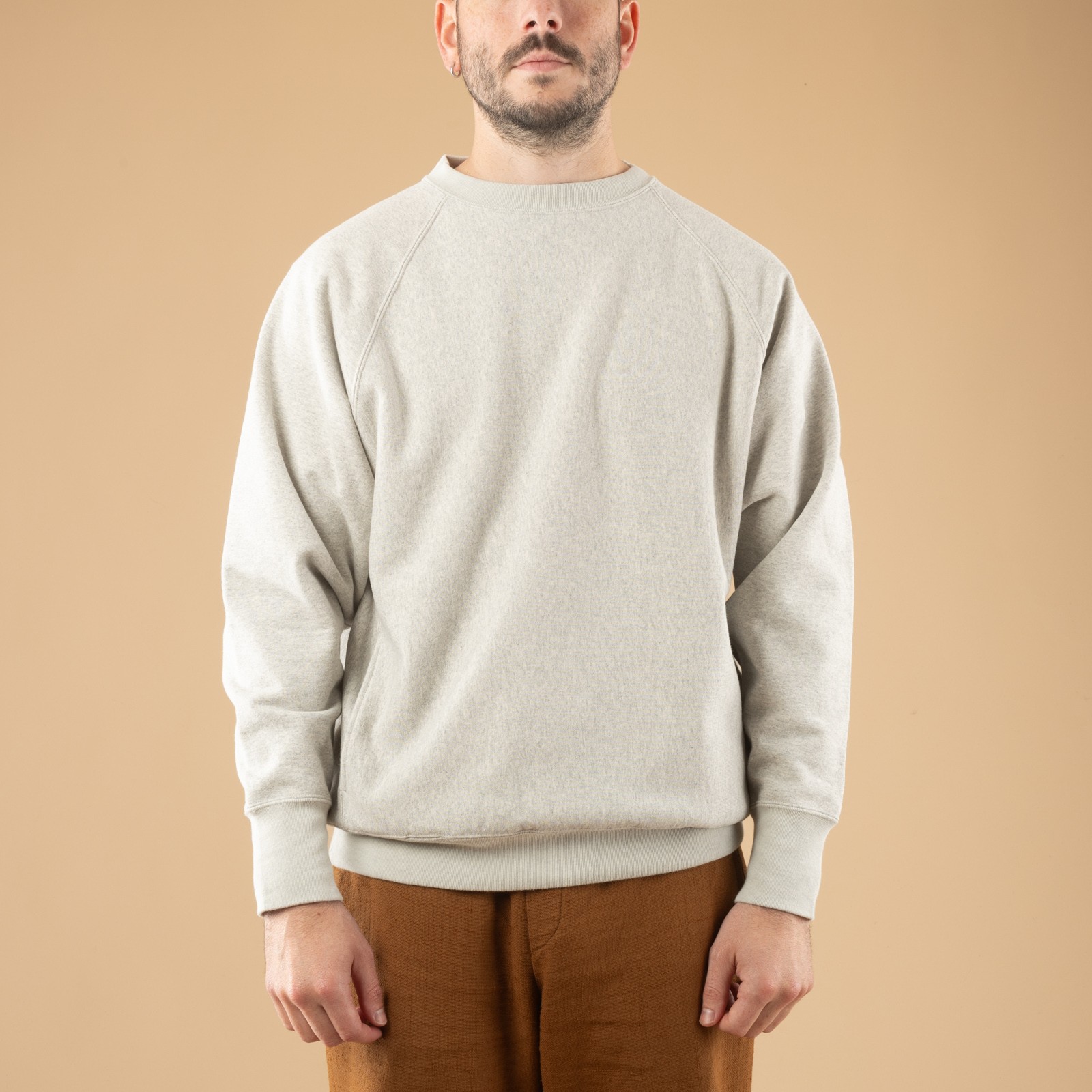 Jumberca Urake Crewneck in Heather Gray
