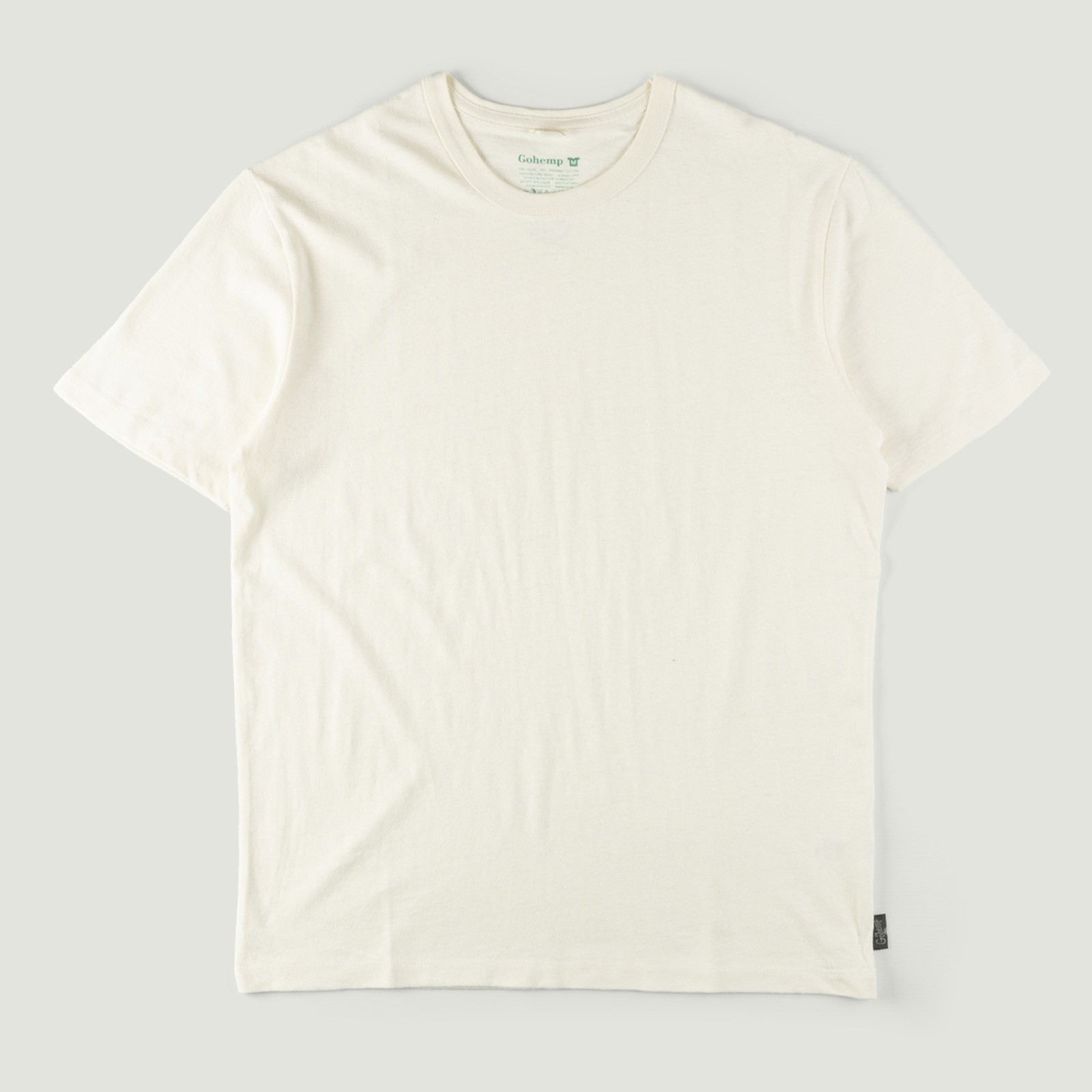 Basic Short Sleeve Tee in Natural