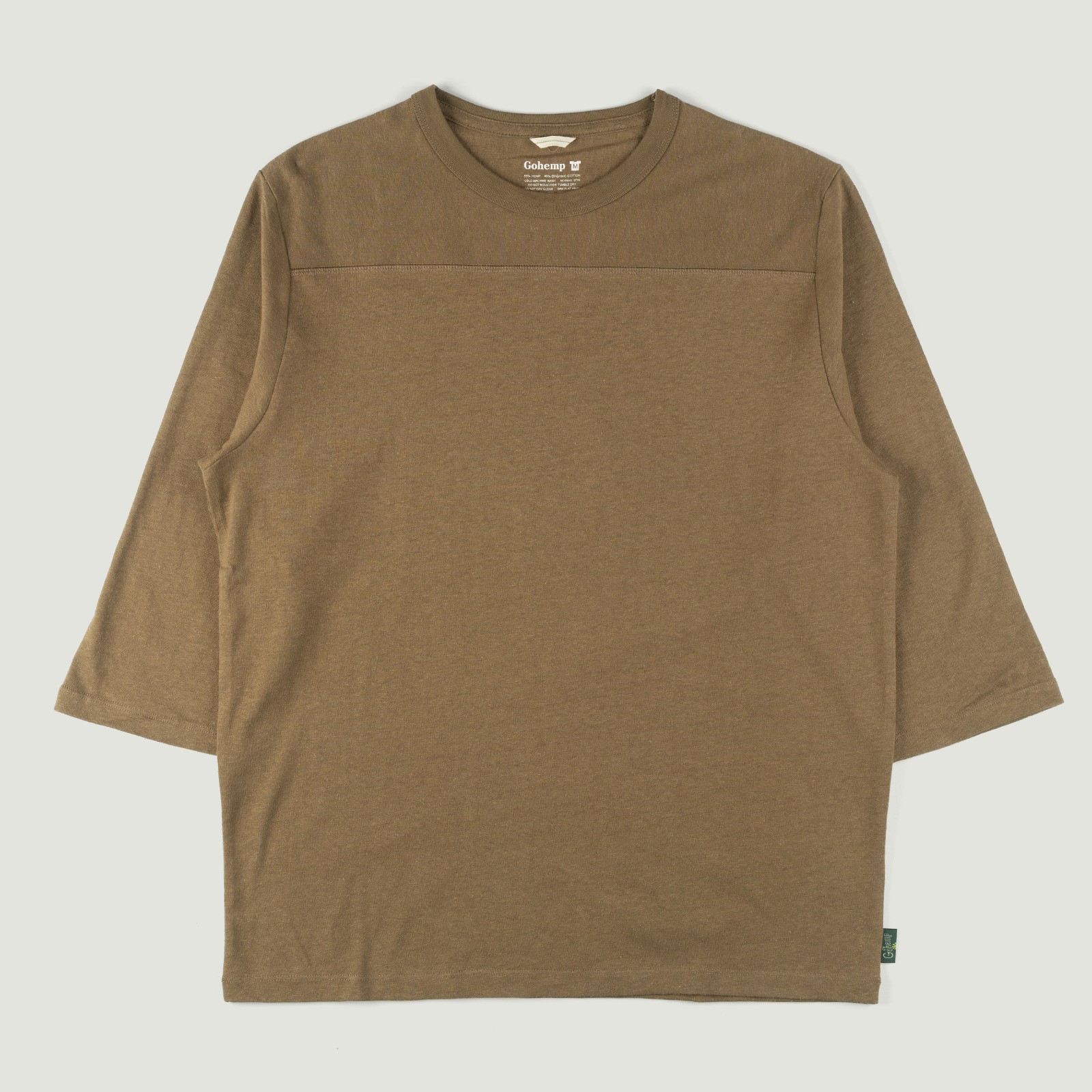 Basic Football Tee Saddle Brown